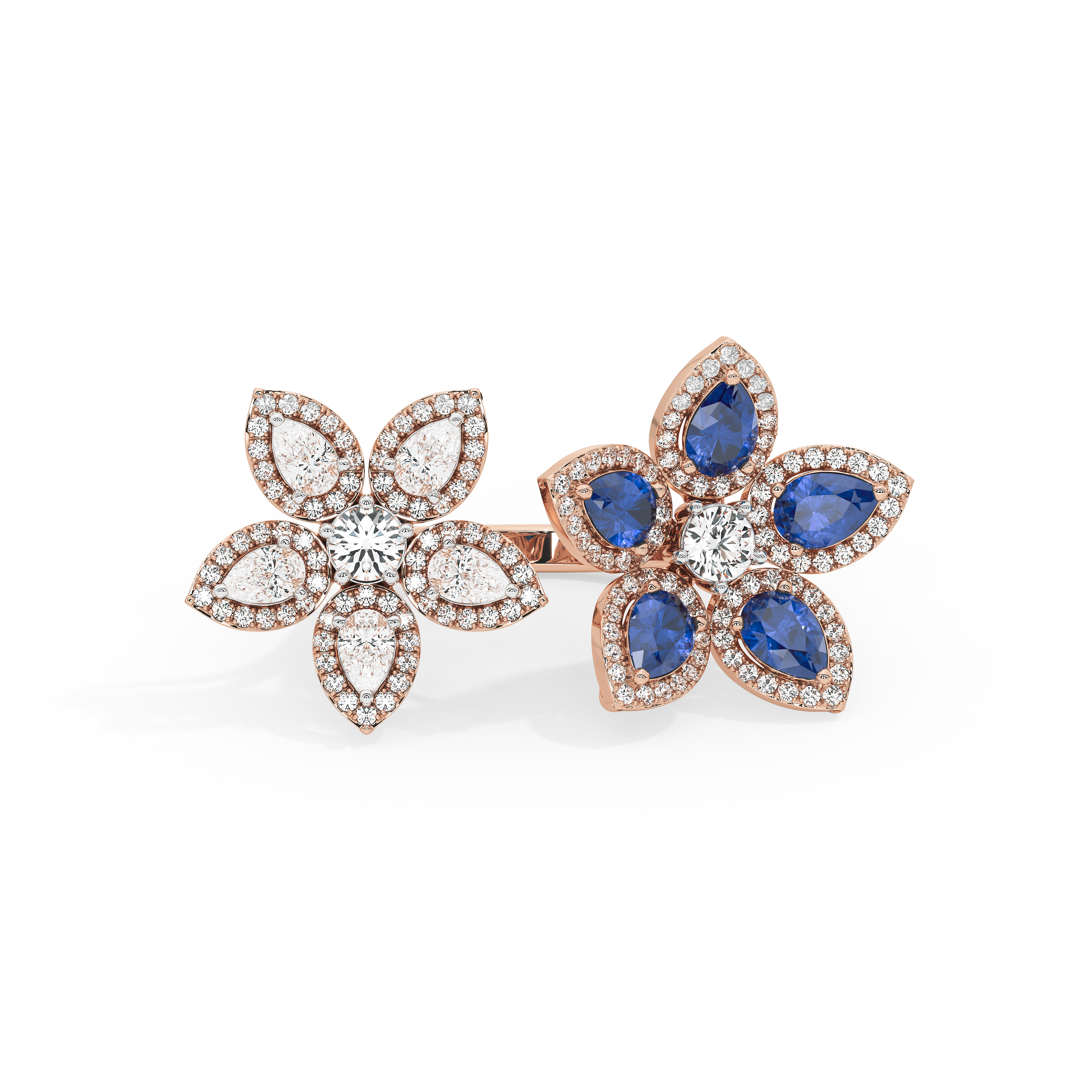 Floral Bloom Cocktail Ring