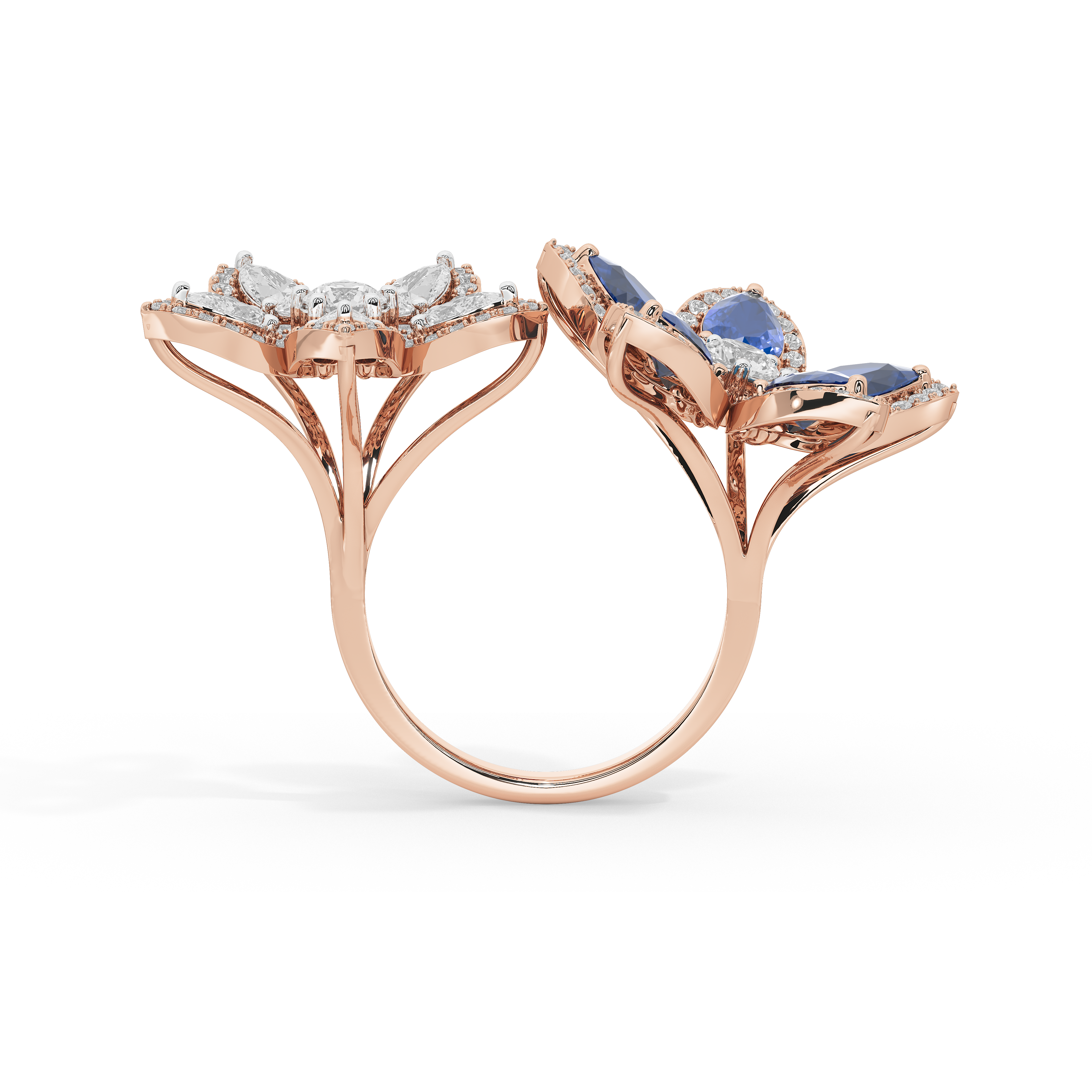 Floral Bloom Cocktail Ring