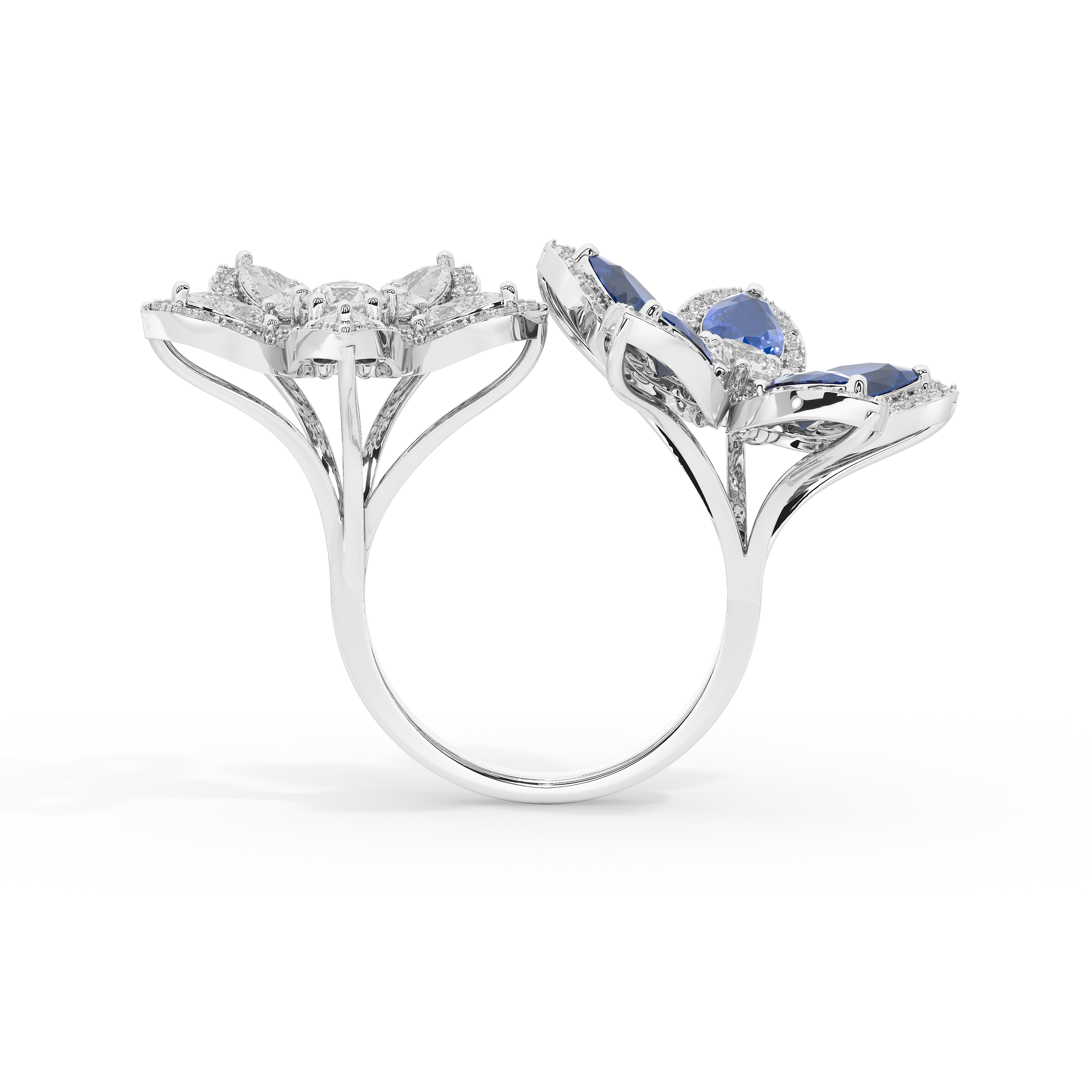 Floral Bloom Cocktail Ring