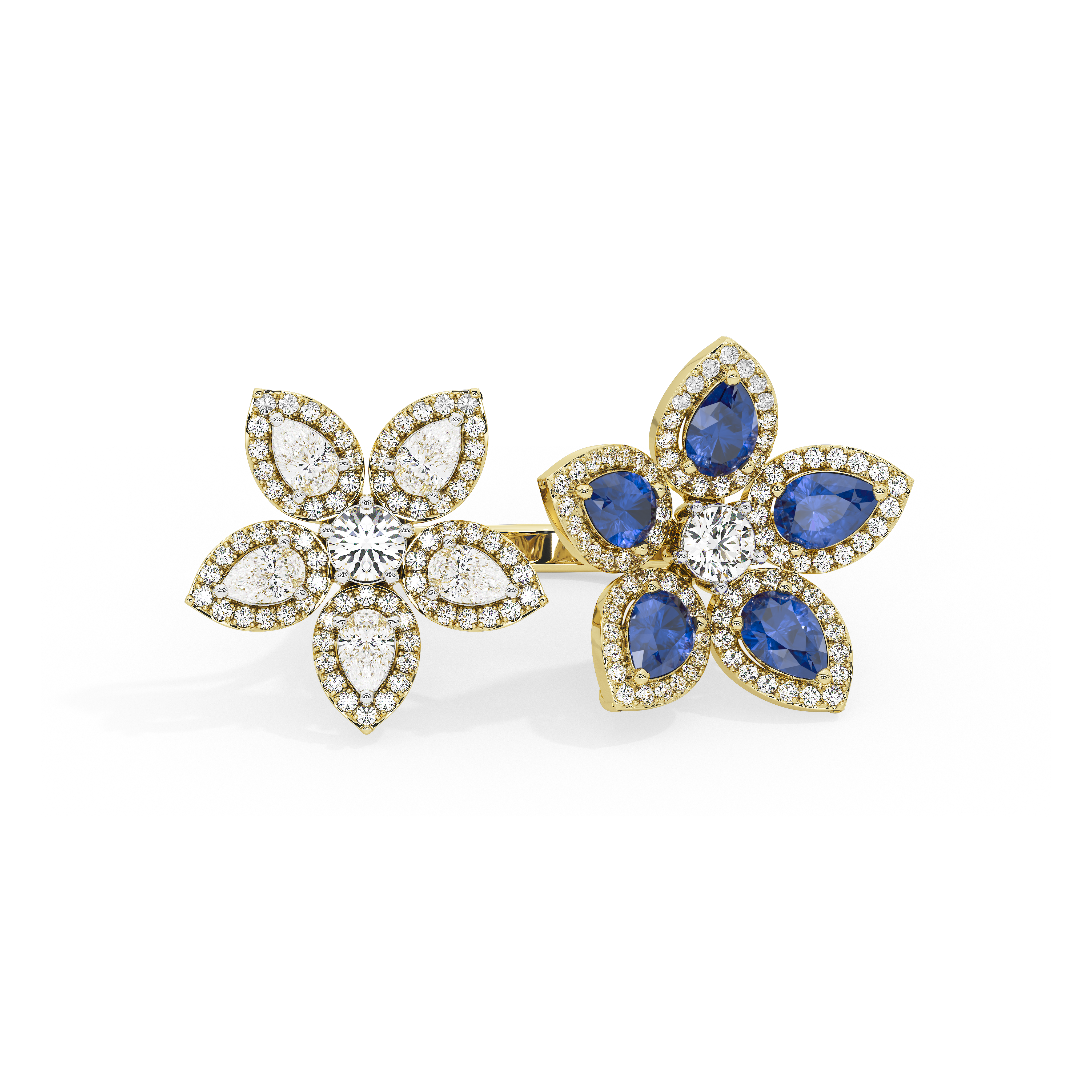 Floral Bloom Cocktail Ring