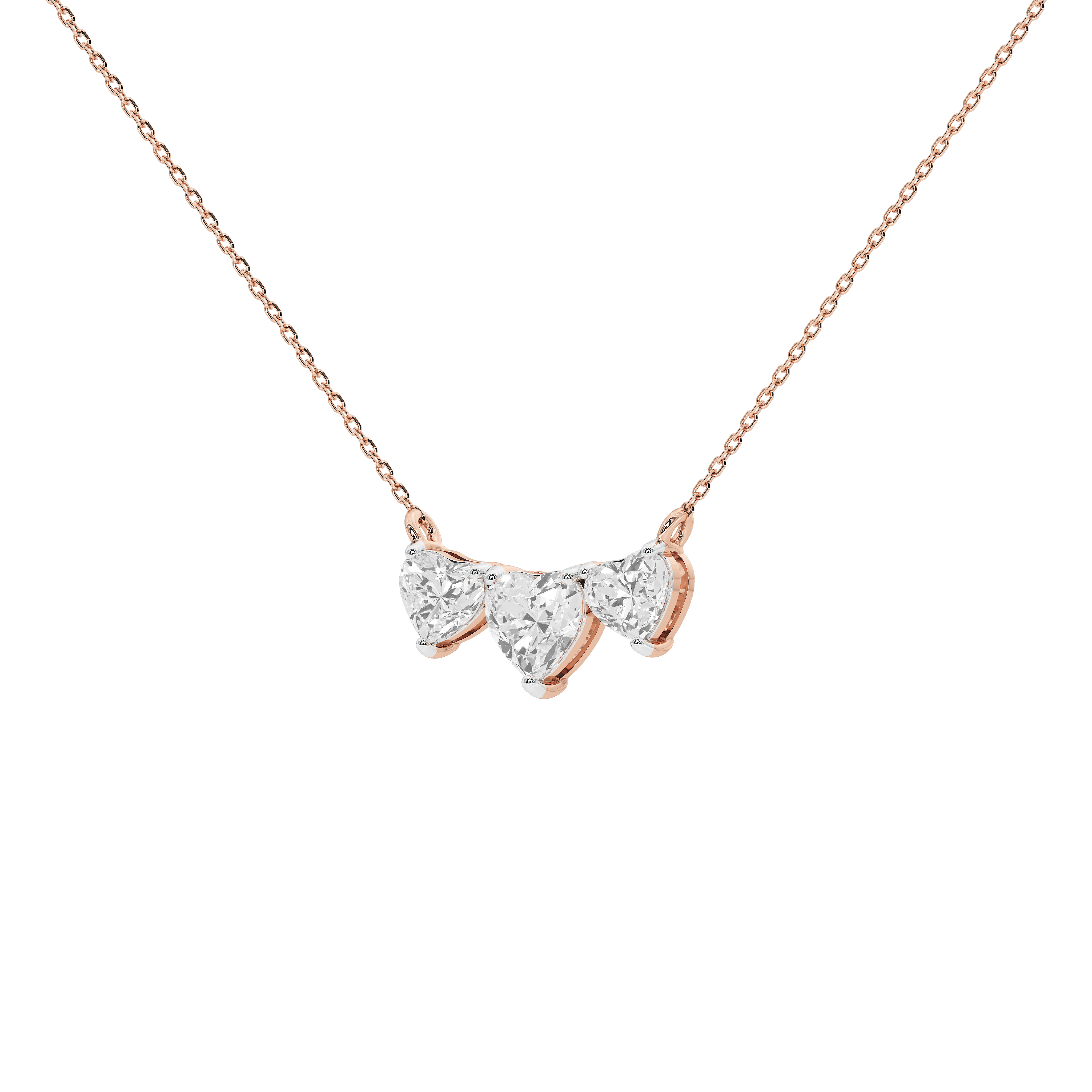 Twin Heartline Pendant
