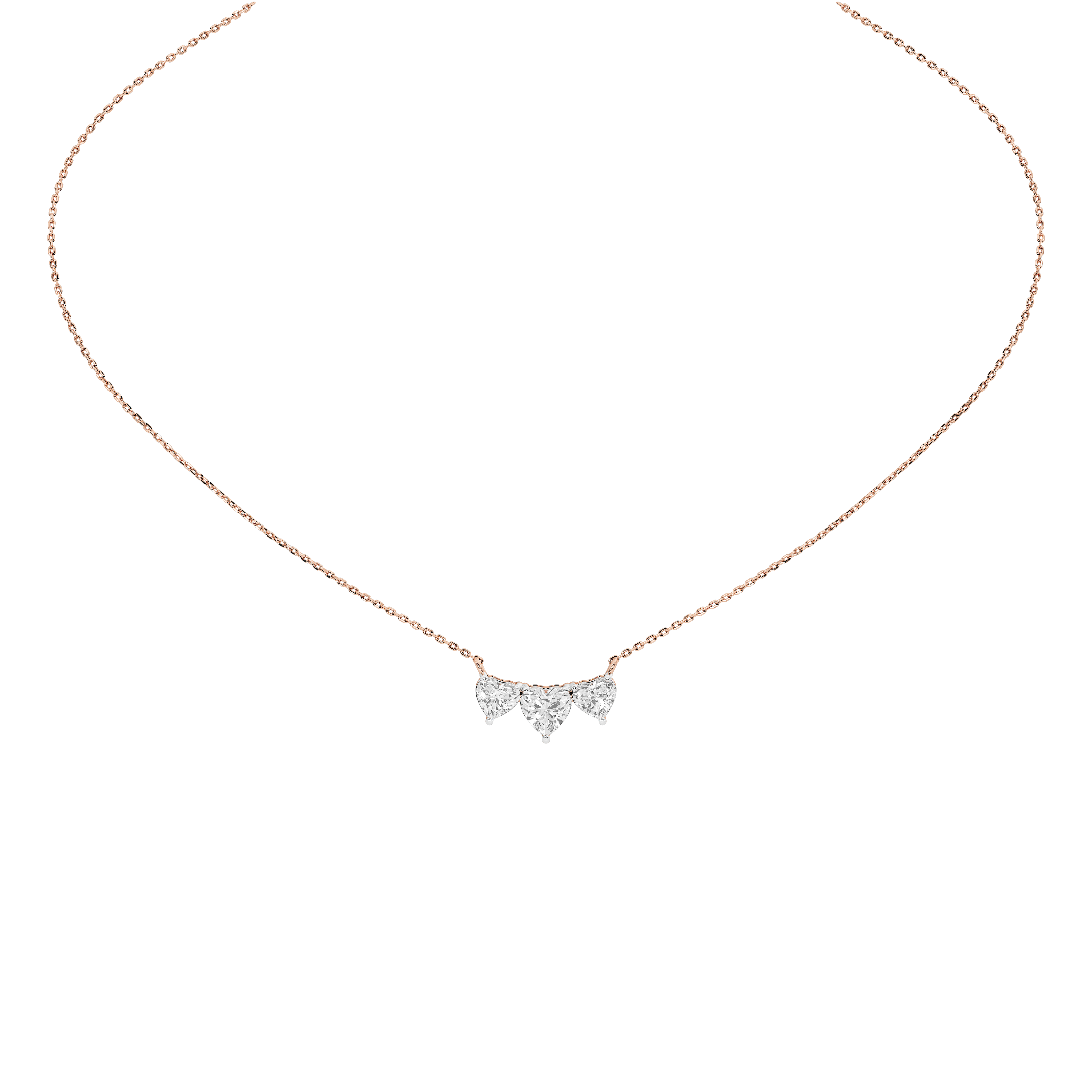 Twin Heartline Pendant