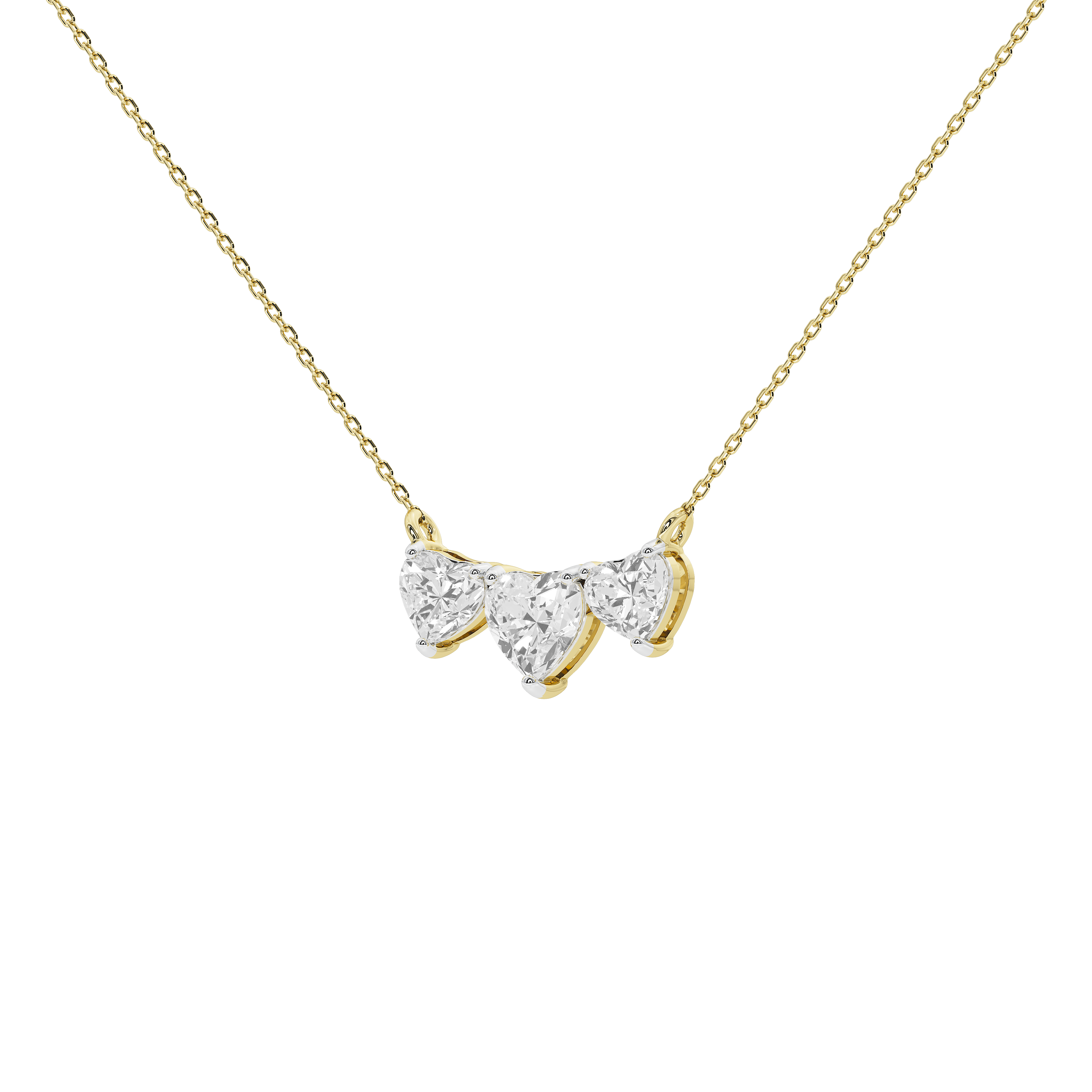 Twin Heartline Pendant