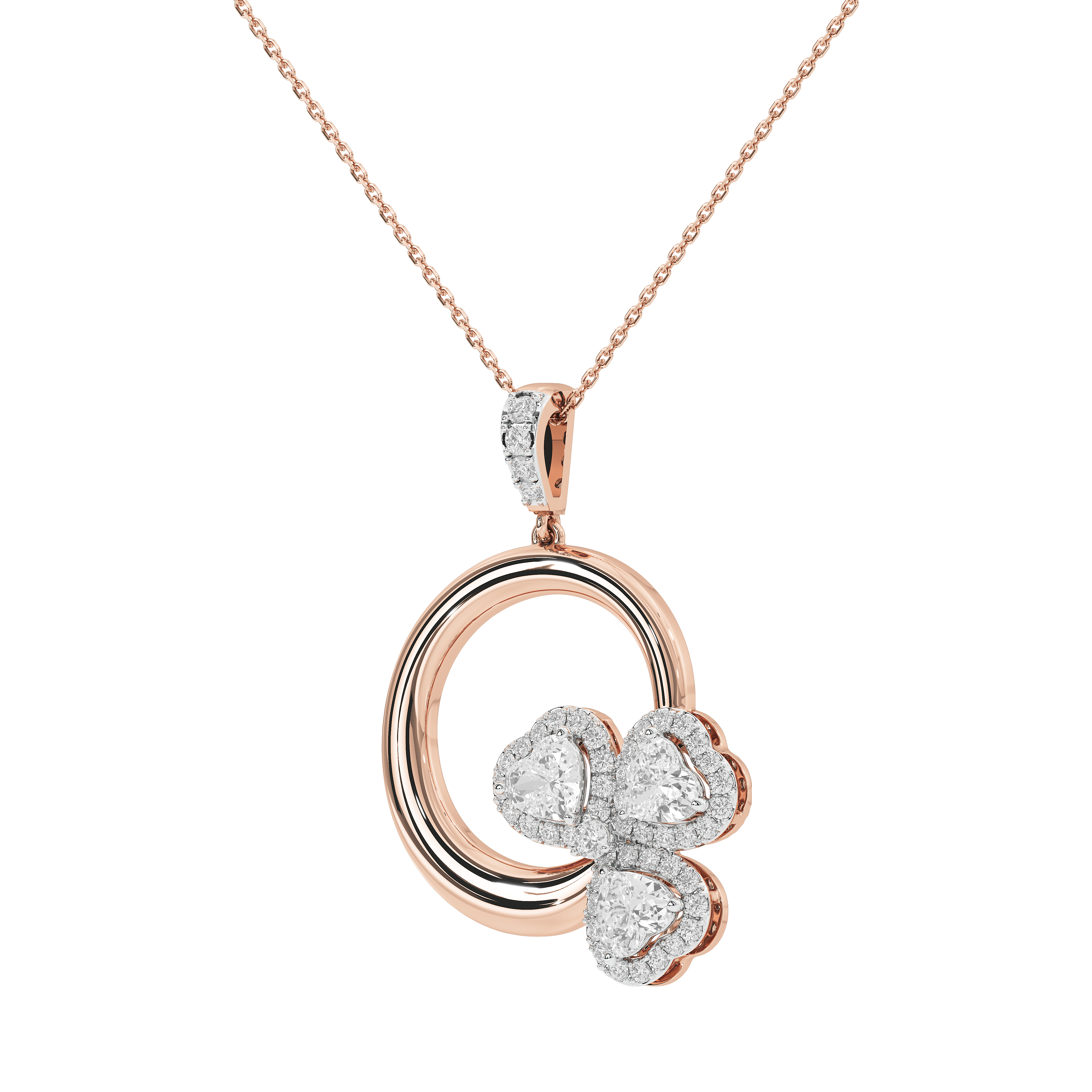 Heart Halo Pendant
