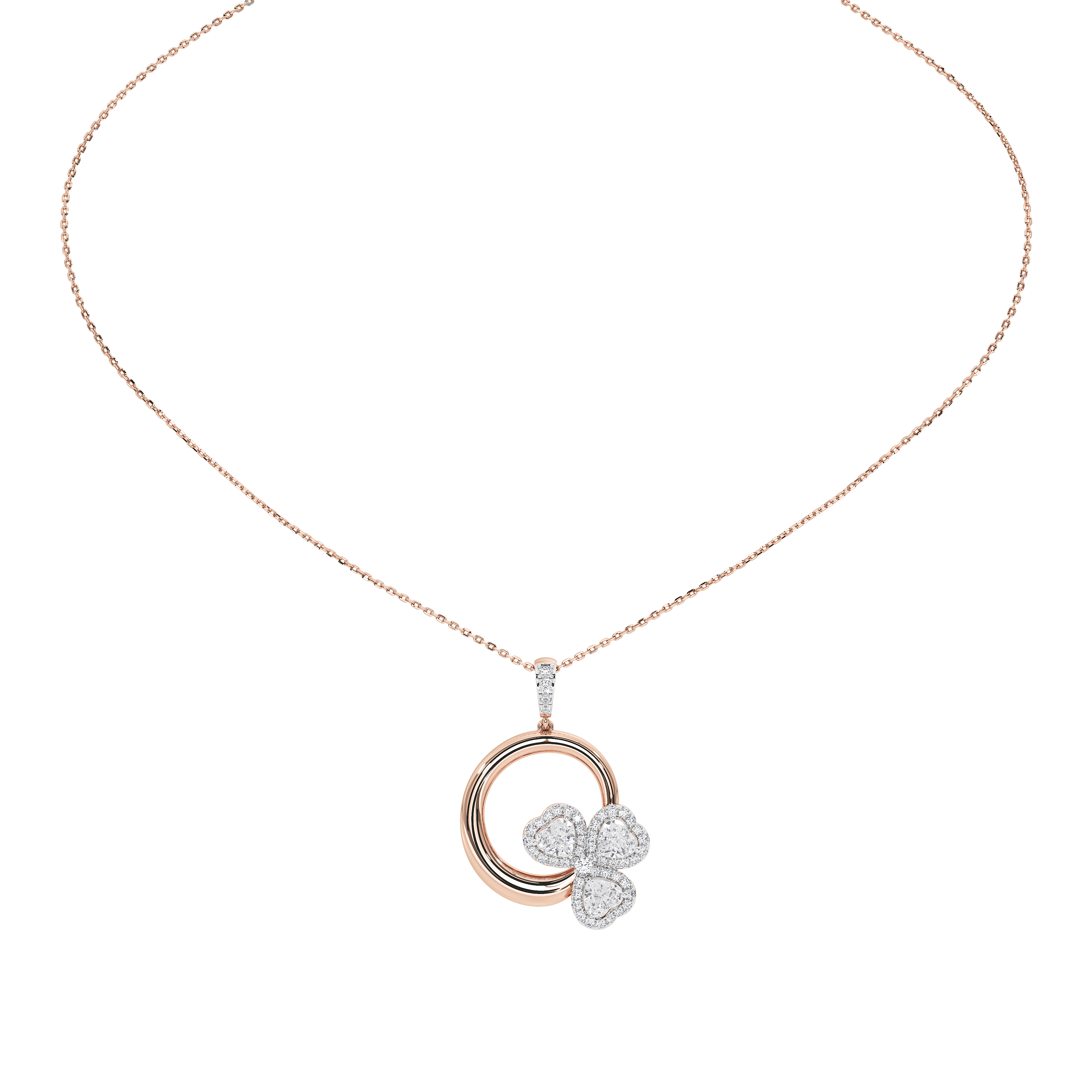 Heart Halo Pendant