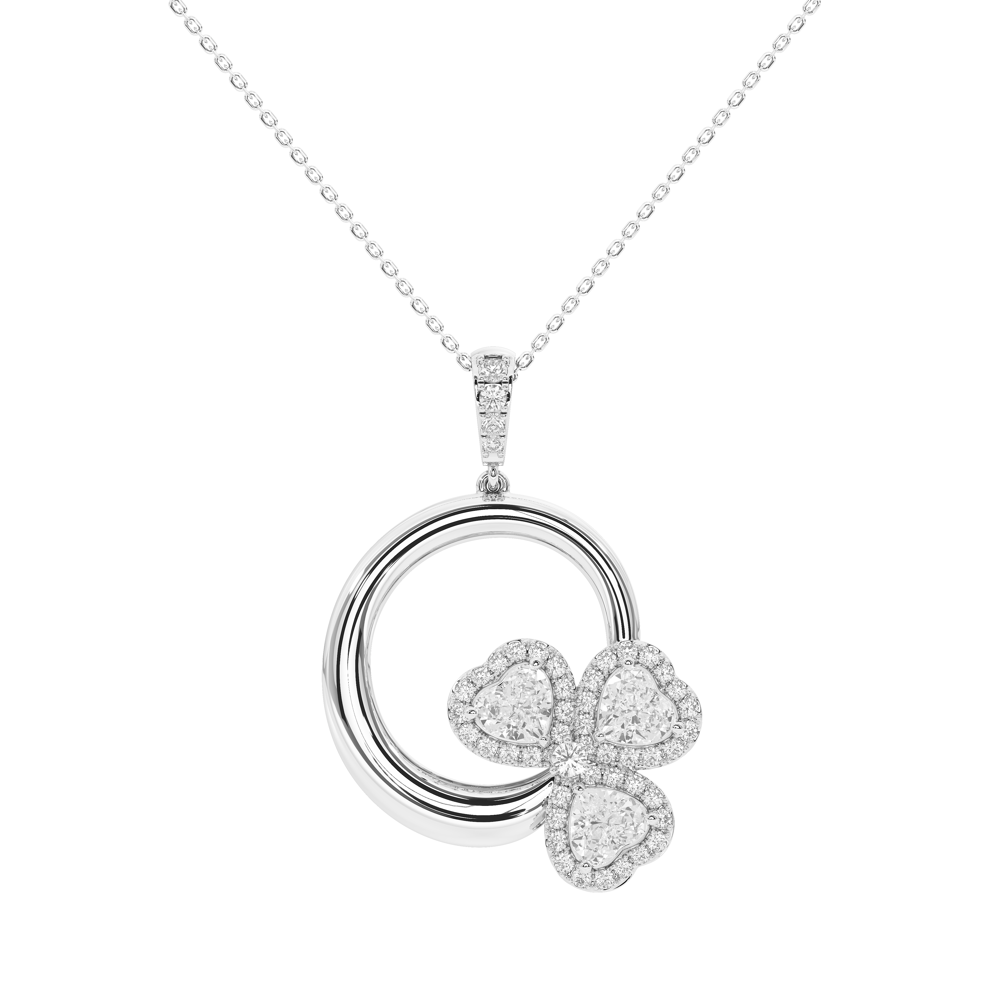 Heart Halo Pendant