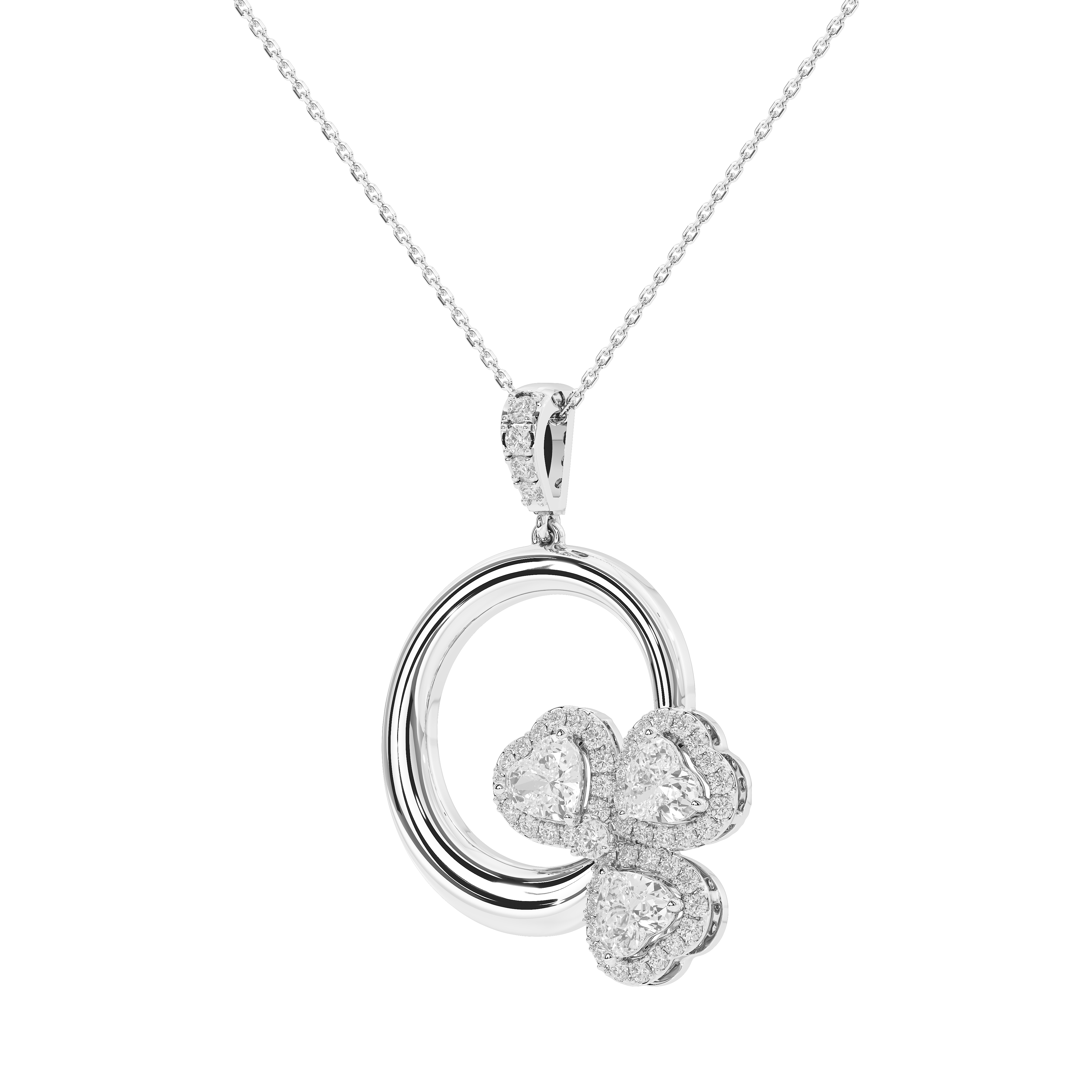 Heart Halo Pendant