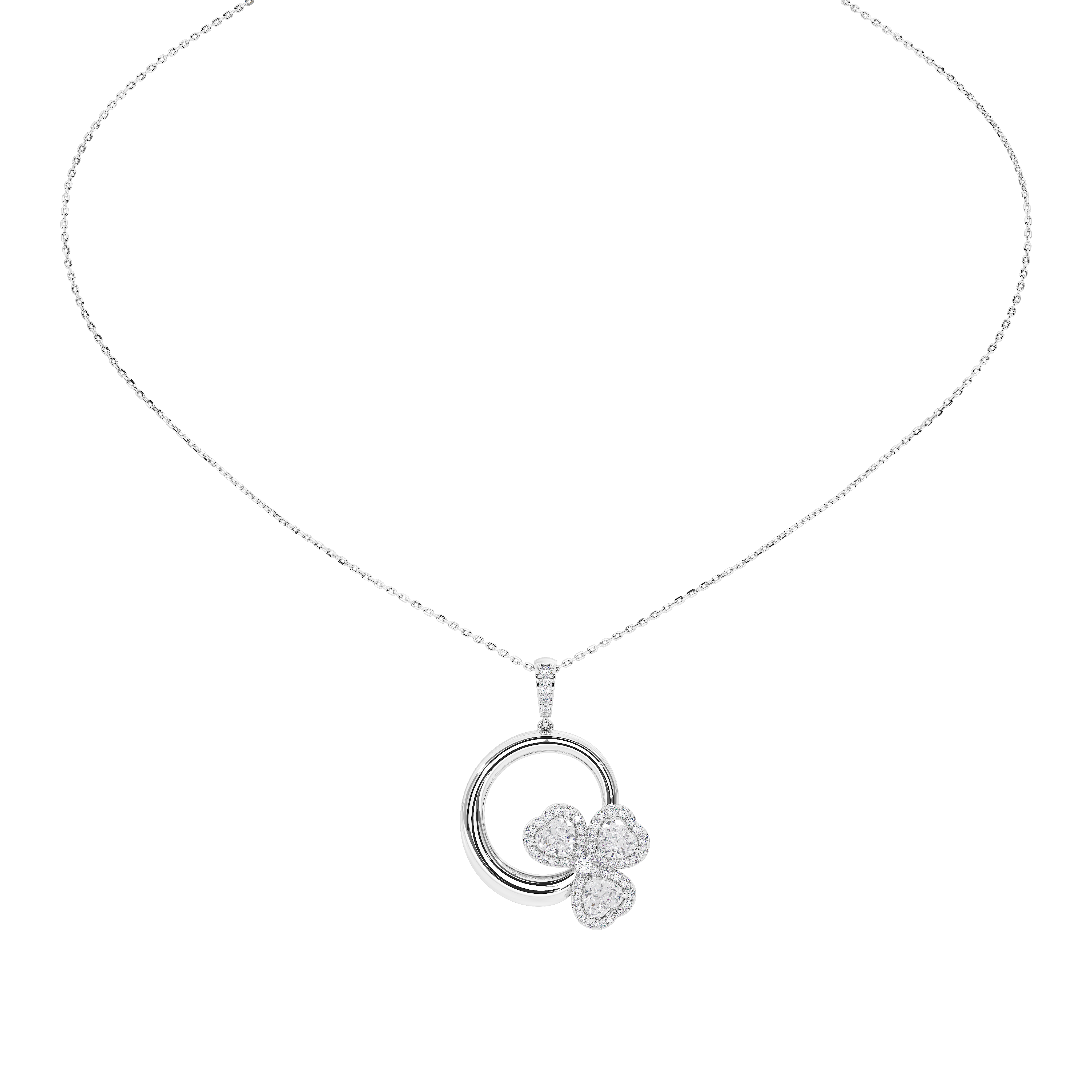 Heart Halo Pendant