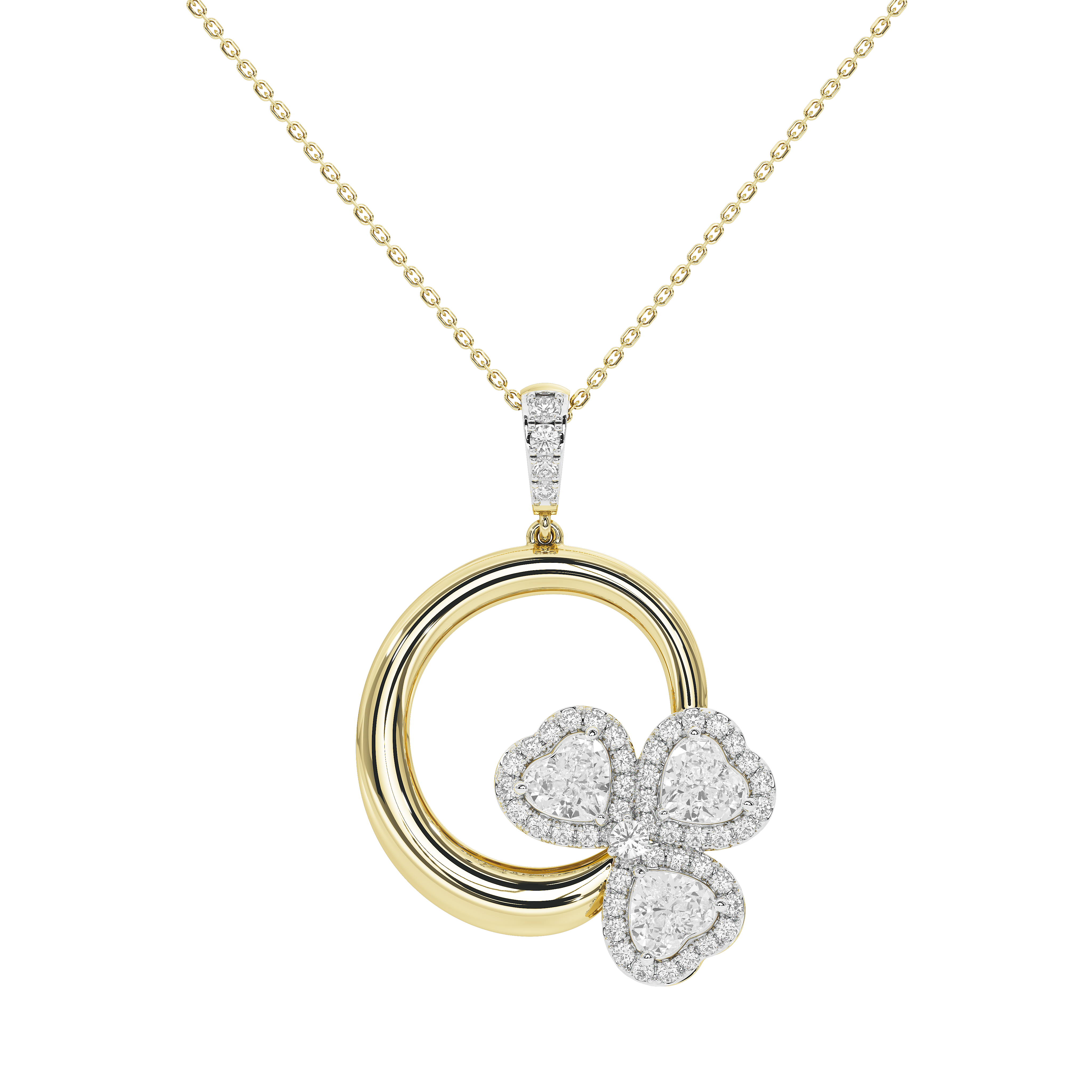 Heart Halo Pendant
