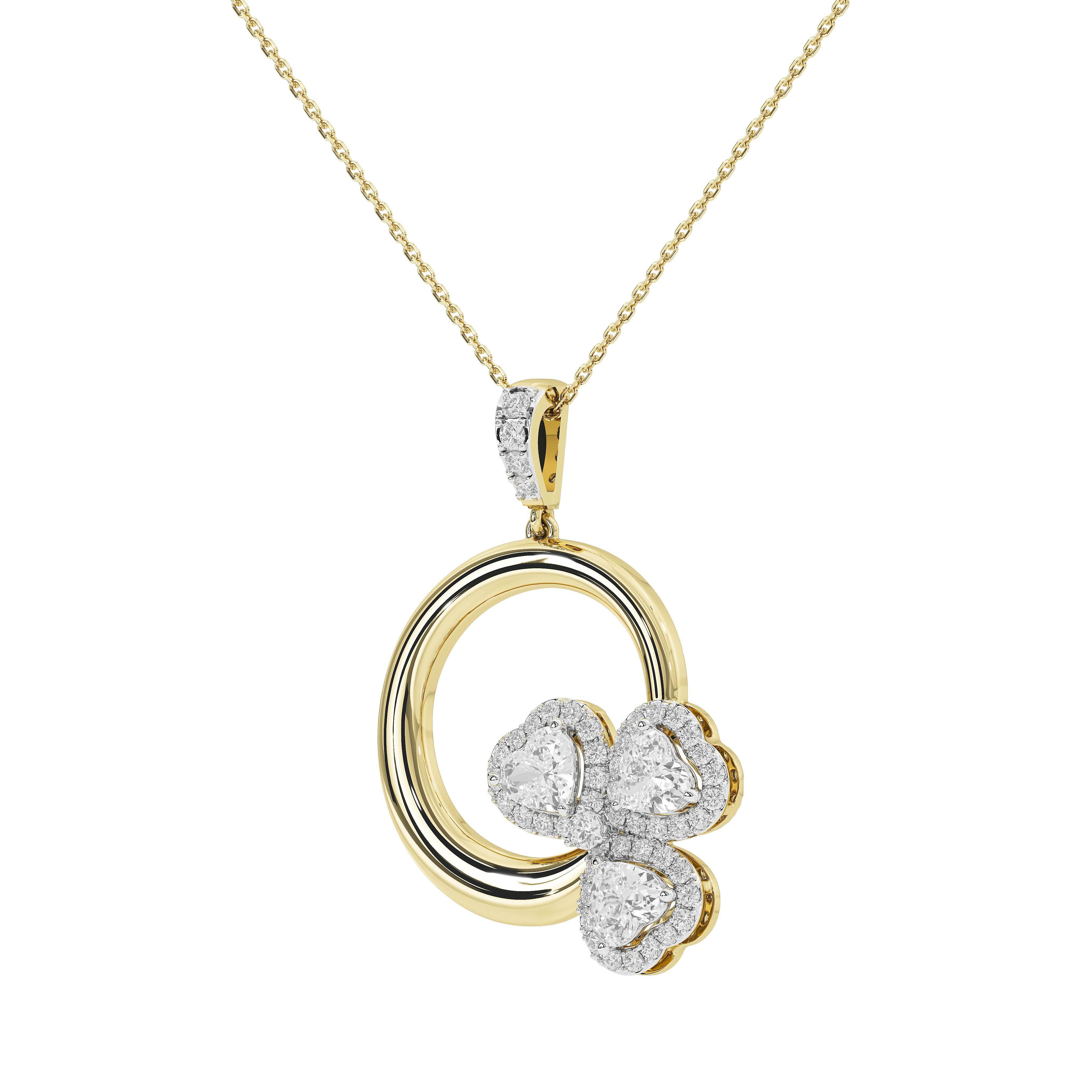 Heart Halo Pendant