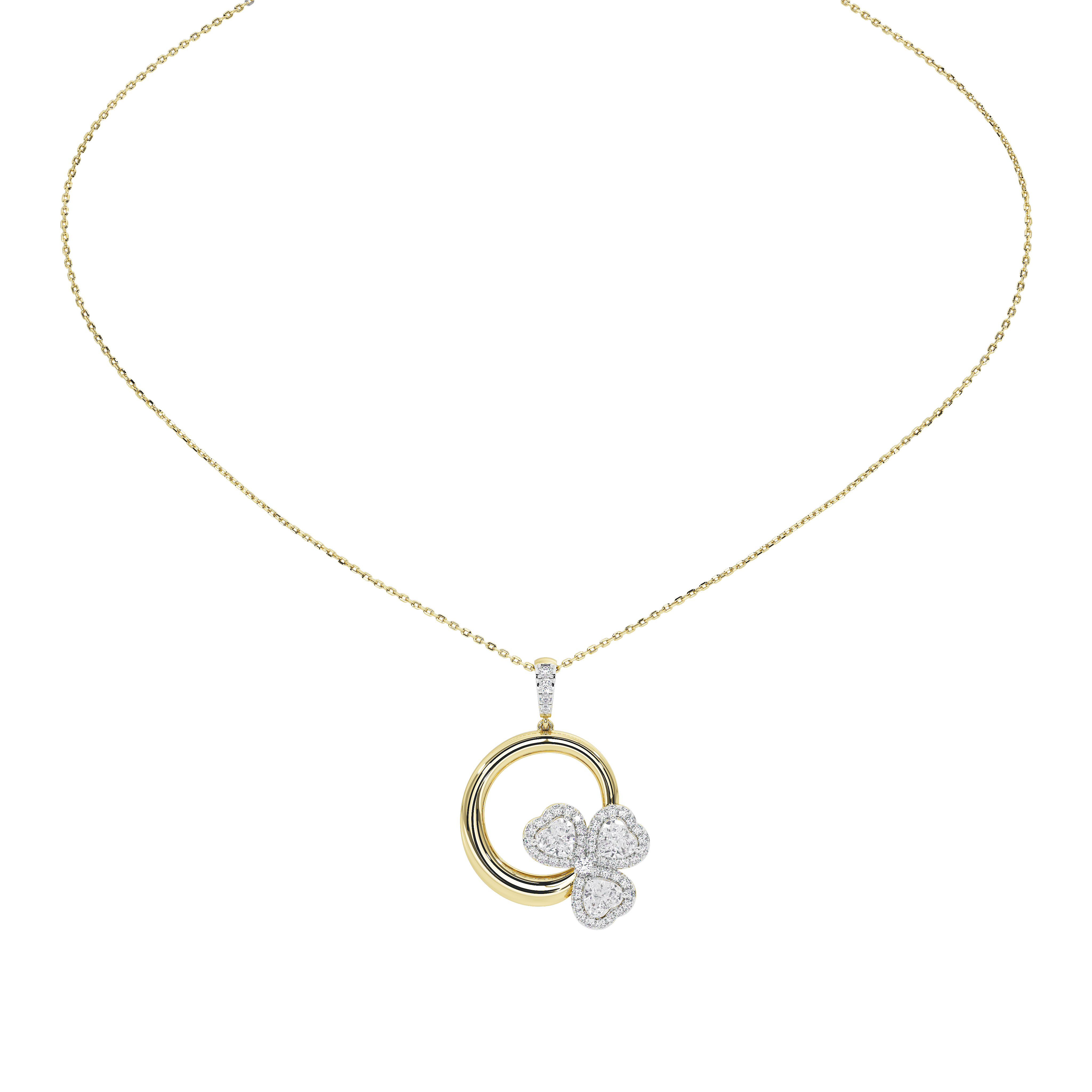 Heart Halo Pendant