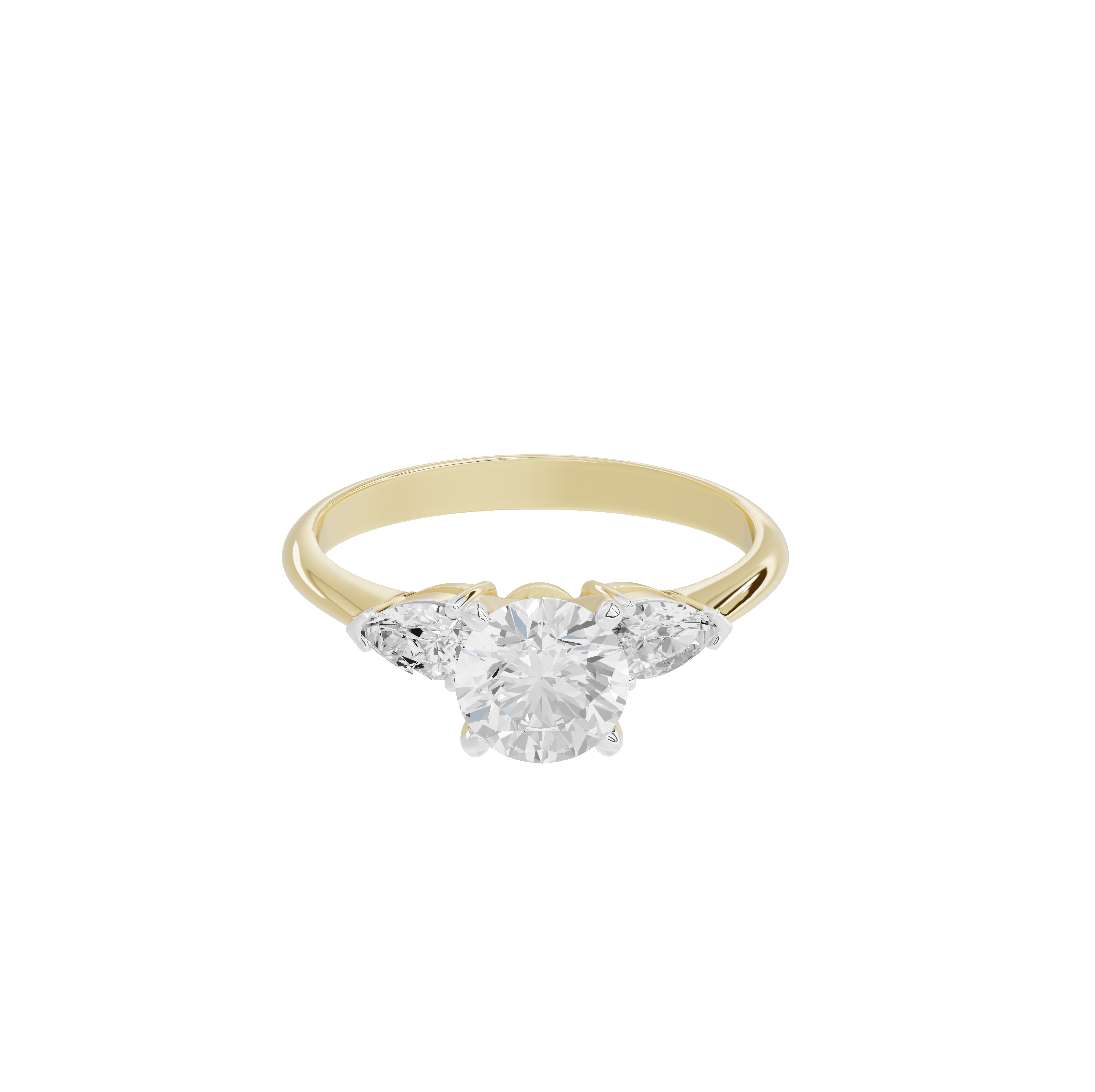 Stardust Curve Ring
