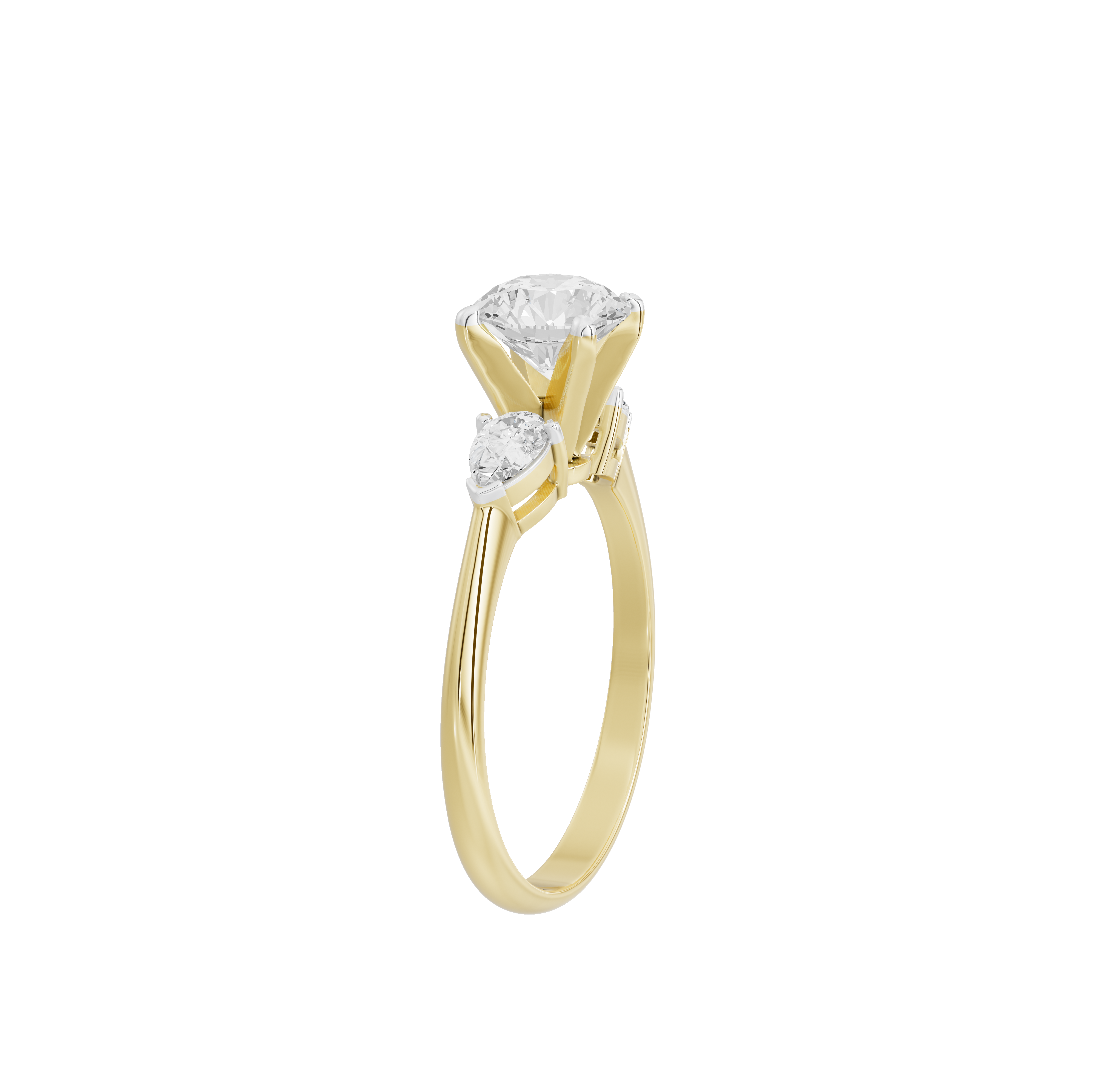 Stardust Curve Ring