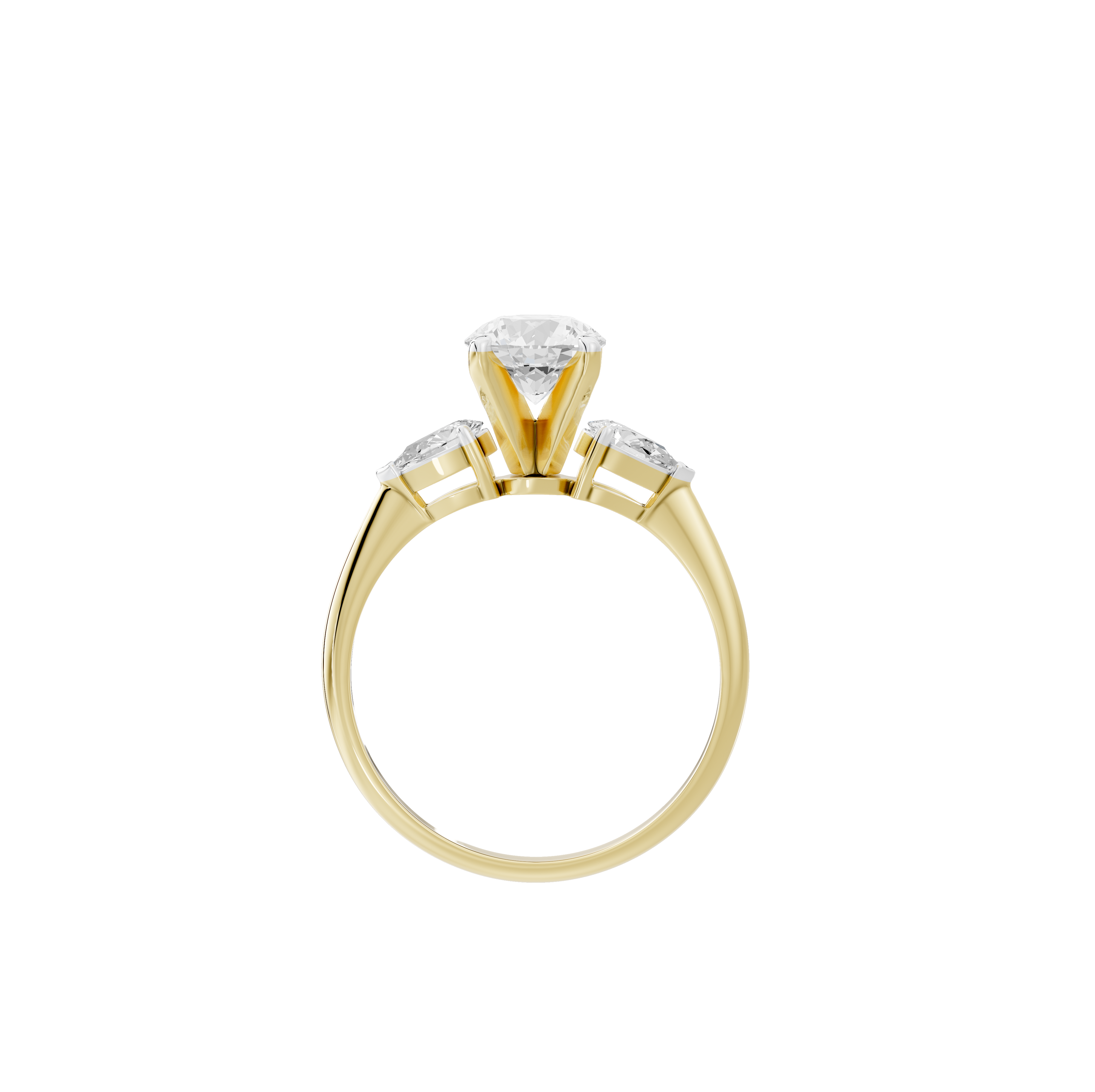 Stardust Curve Ring