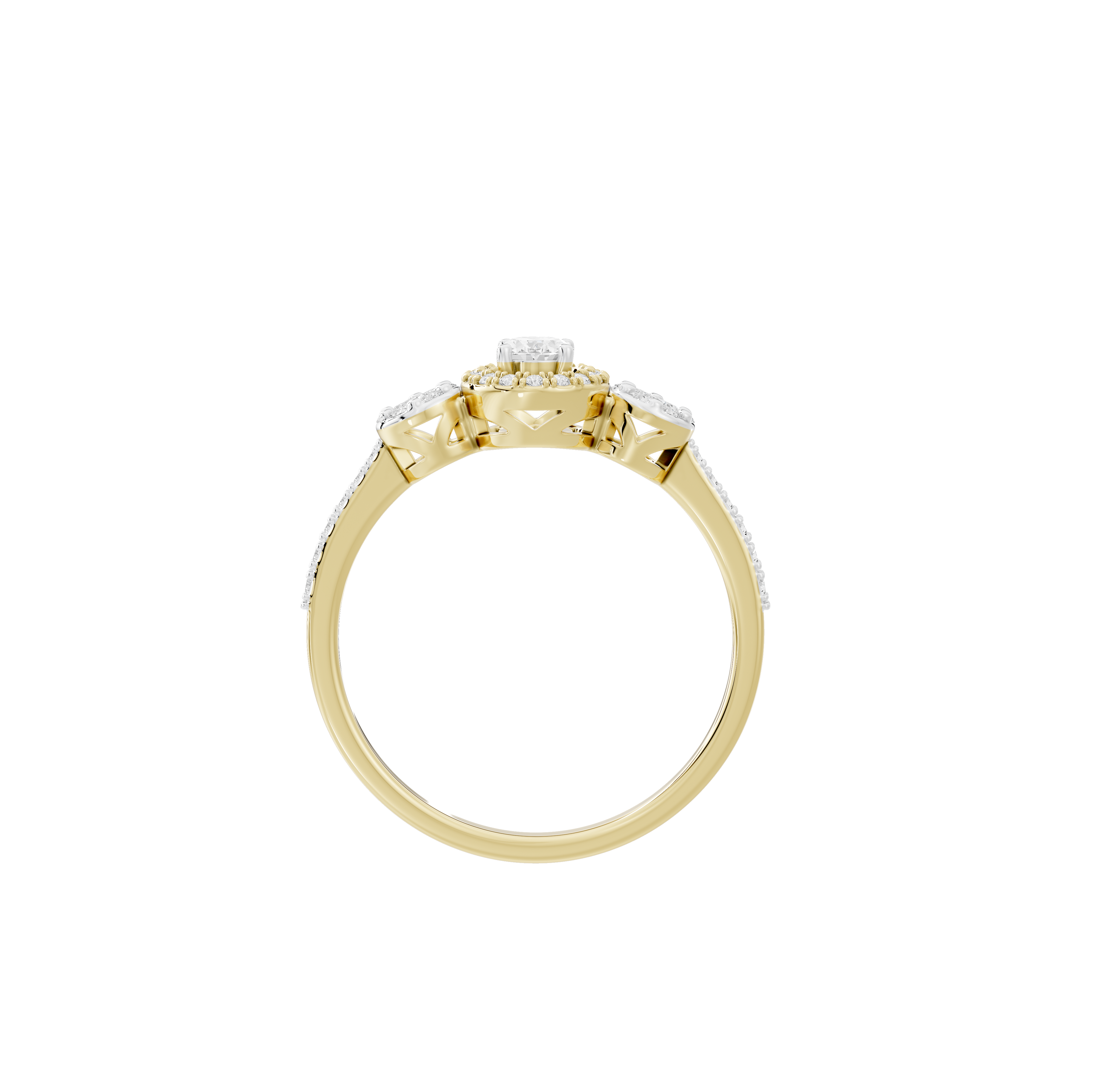 Glint Curve Ring