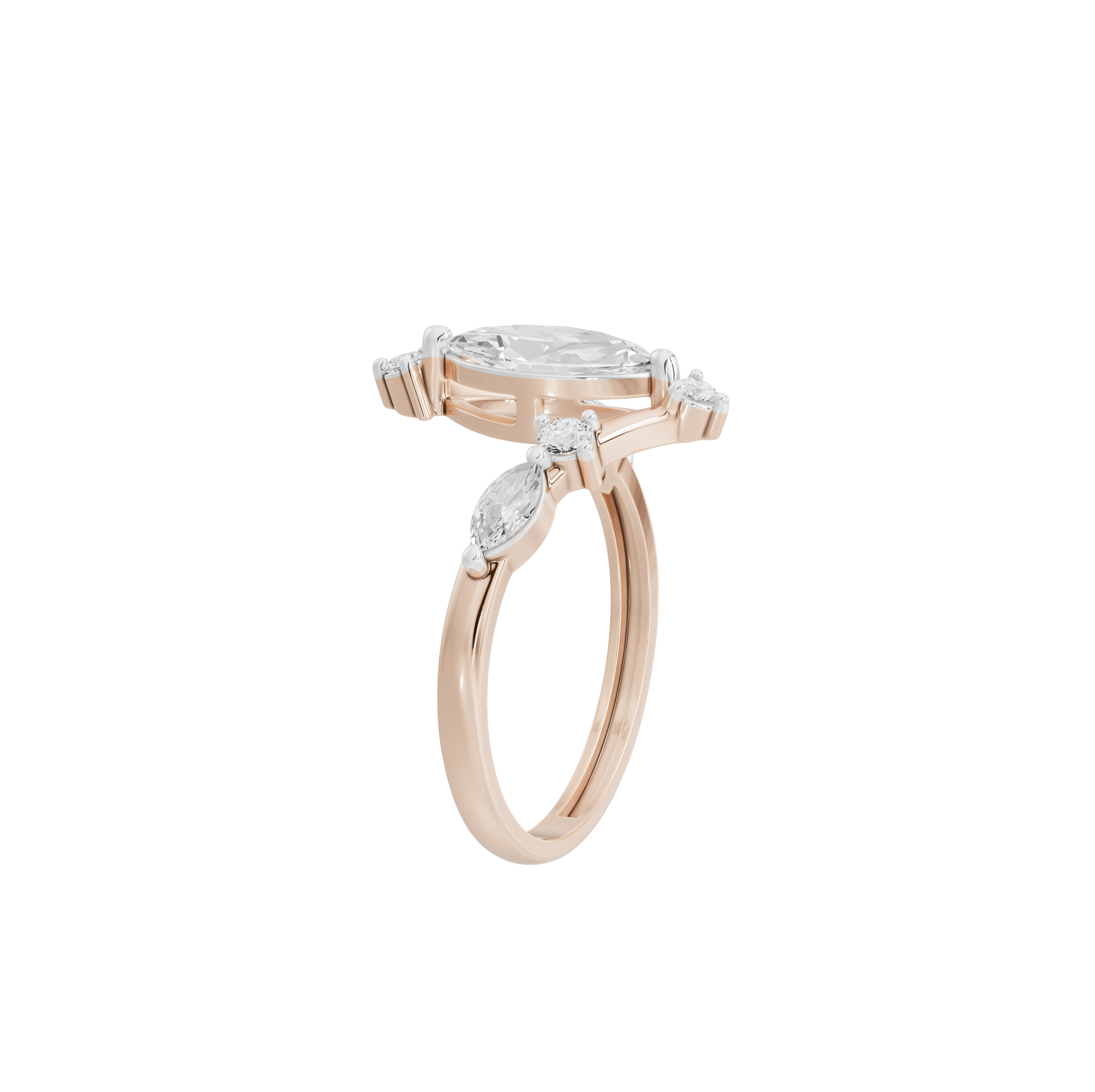 Petal Glimmer Ring