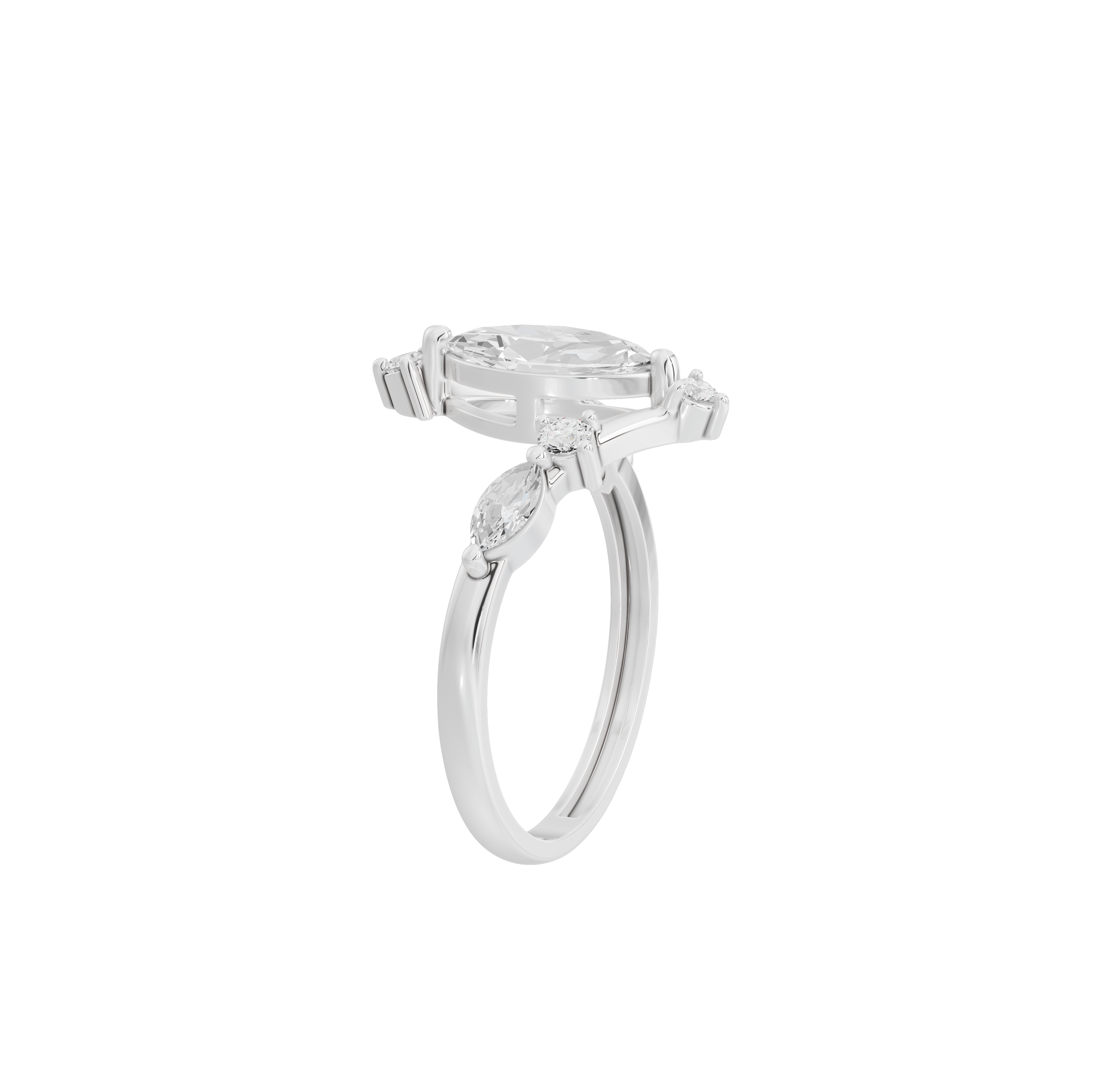 Petal Glimmer Ring