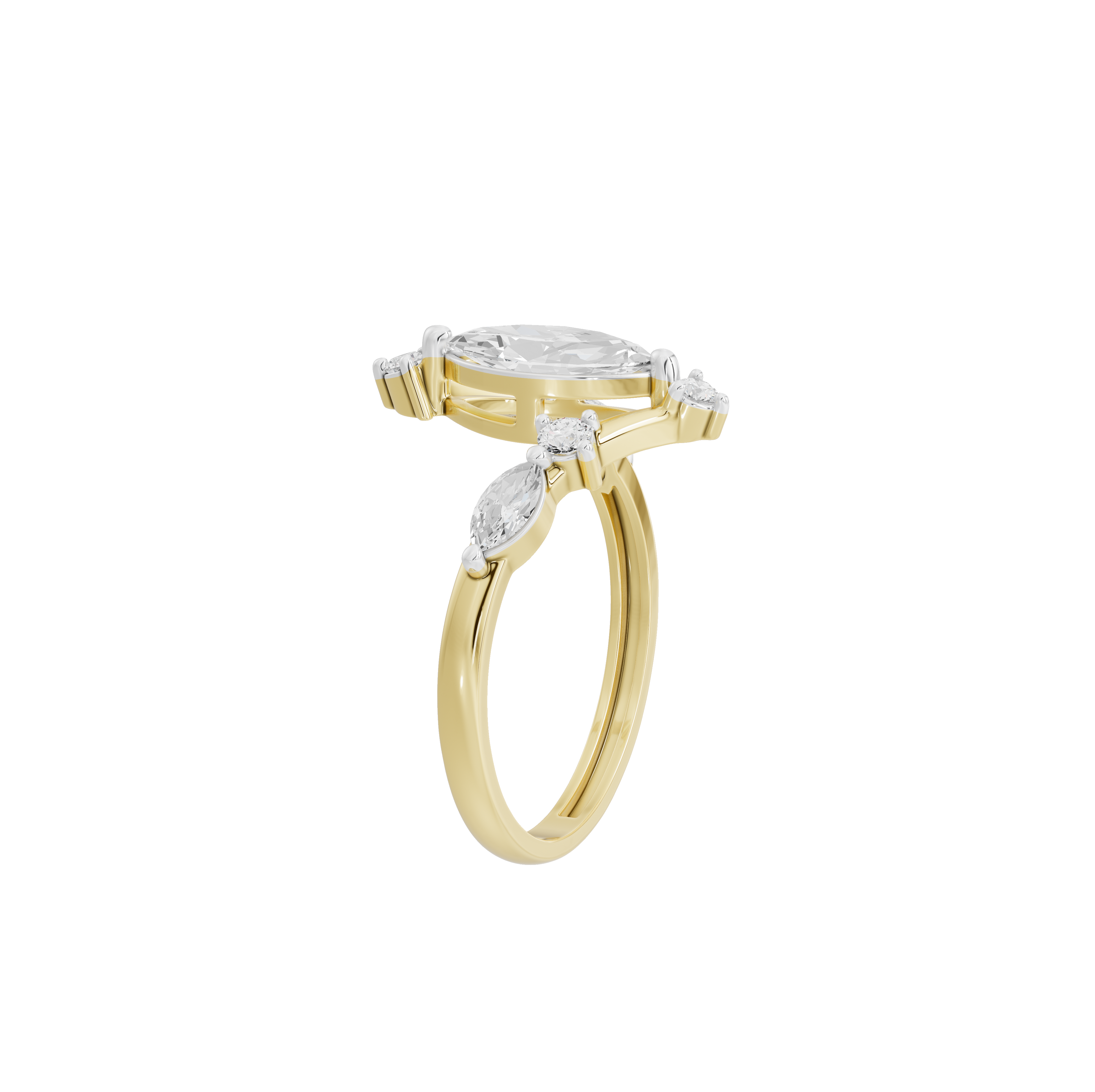 Petal Glimmer Ring