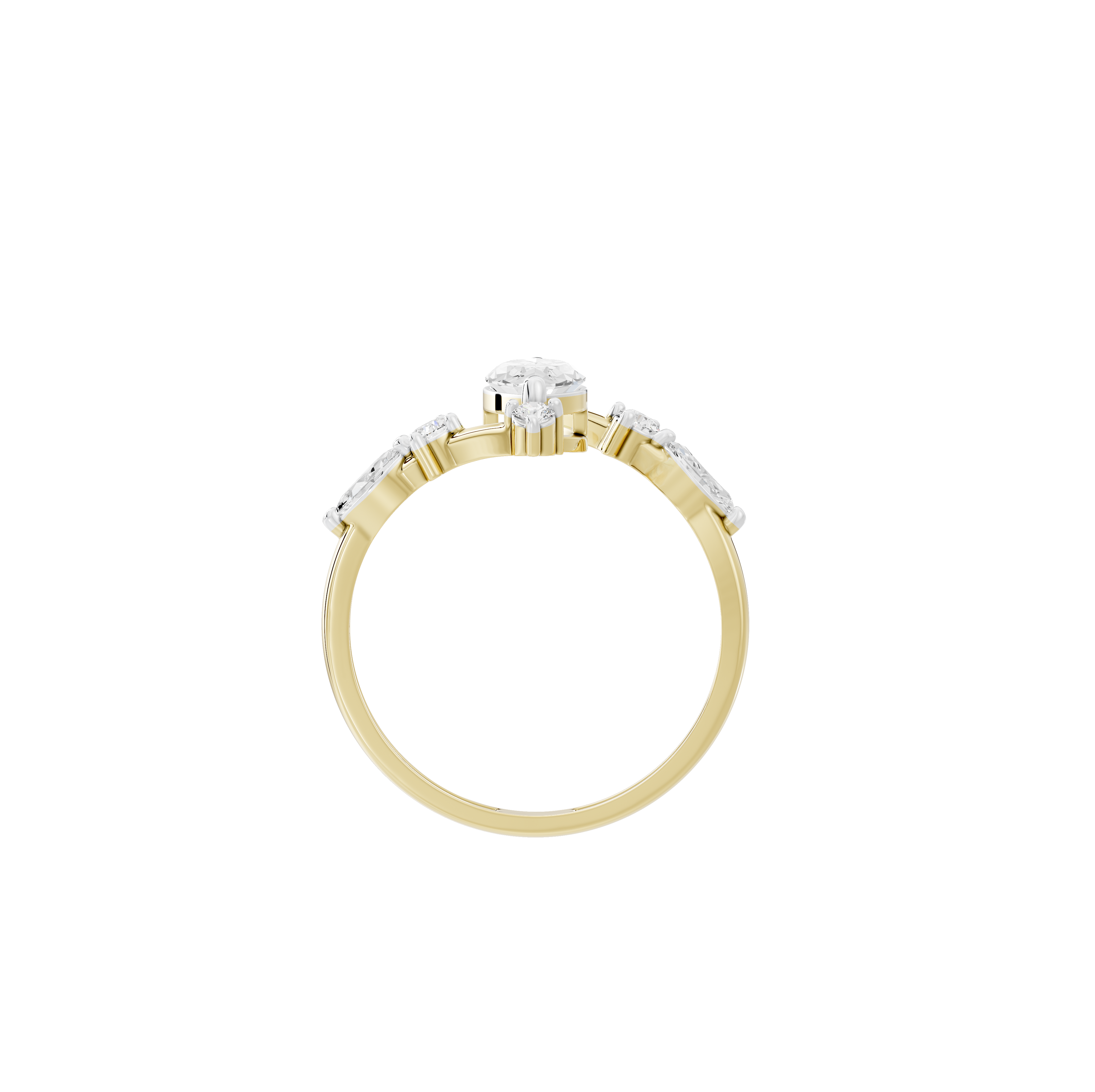Petal Glimmer Ring