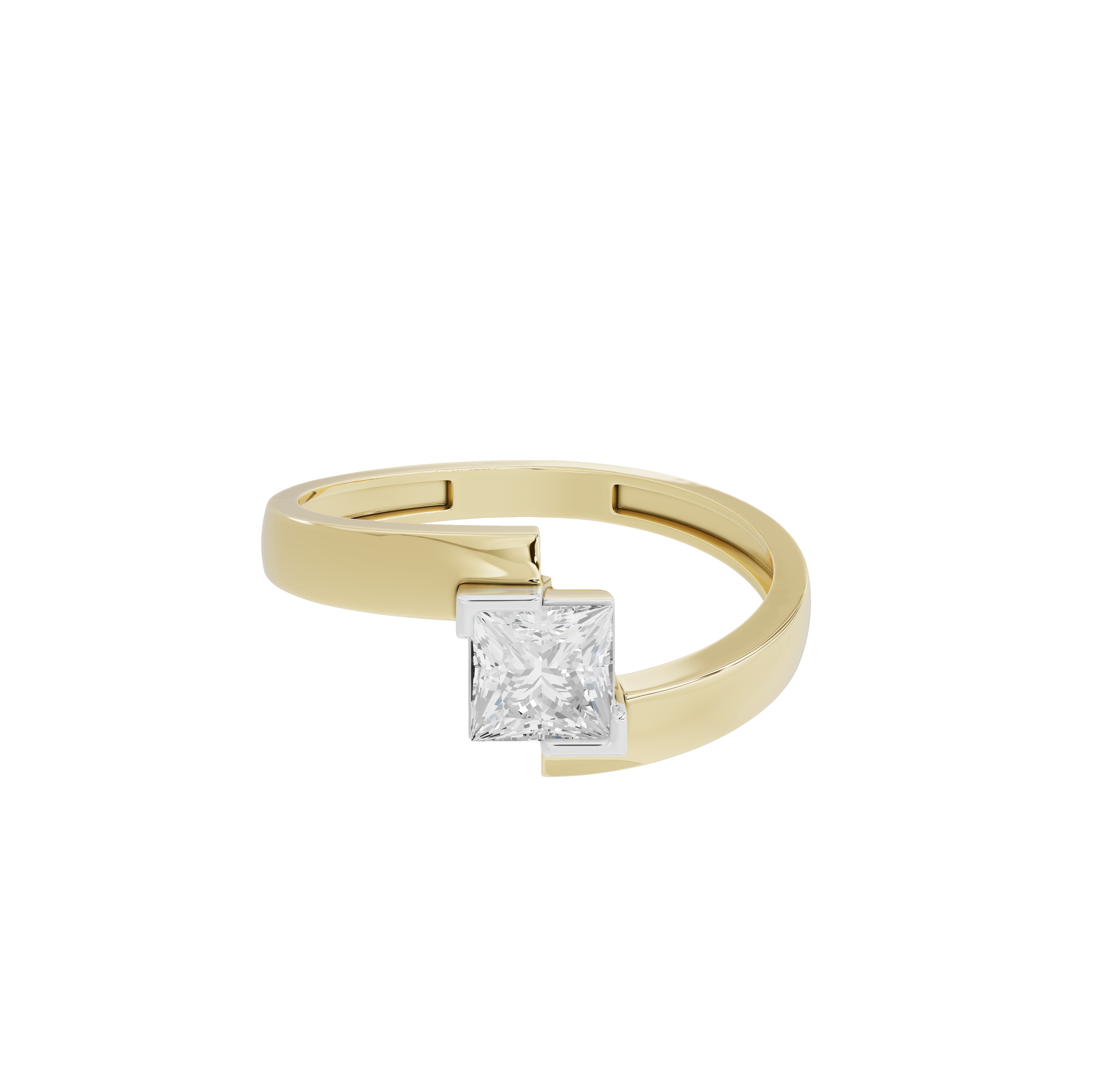 Solitaire Pearl Ring
