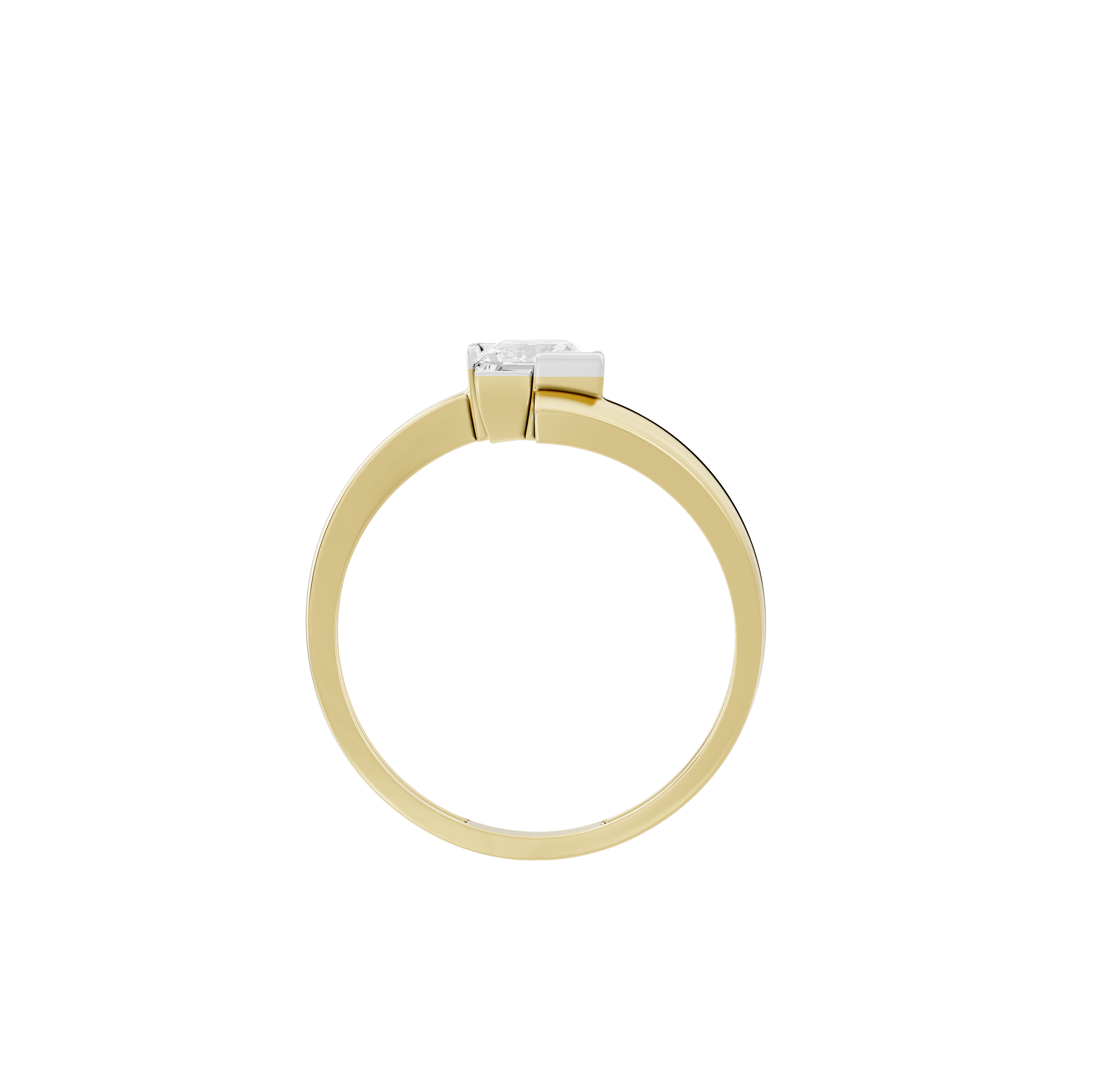 Solitaire Pearl Ring