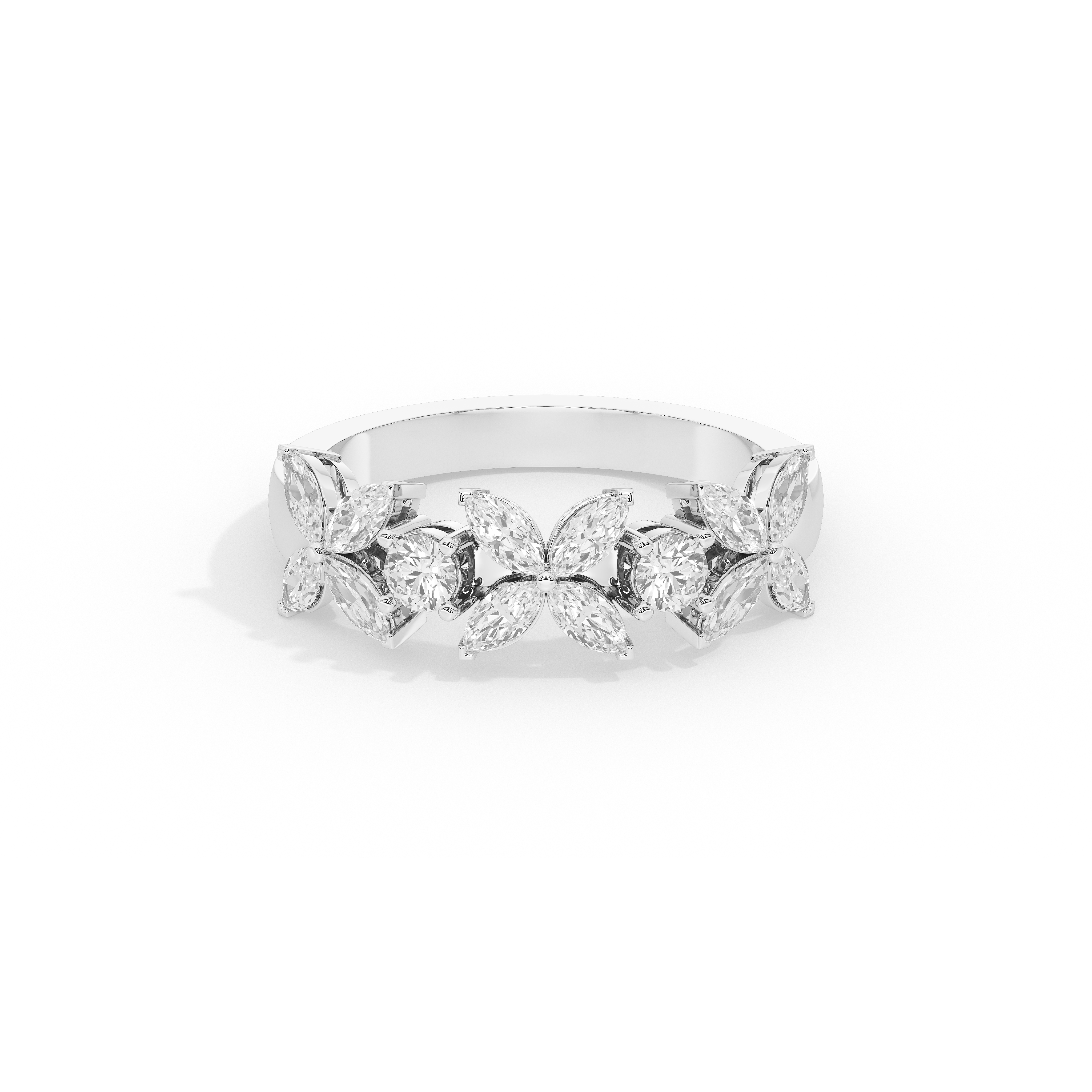 Marquise Burst Statement Ring