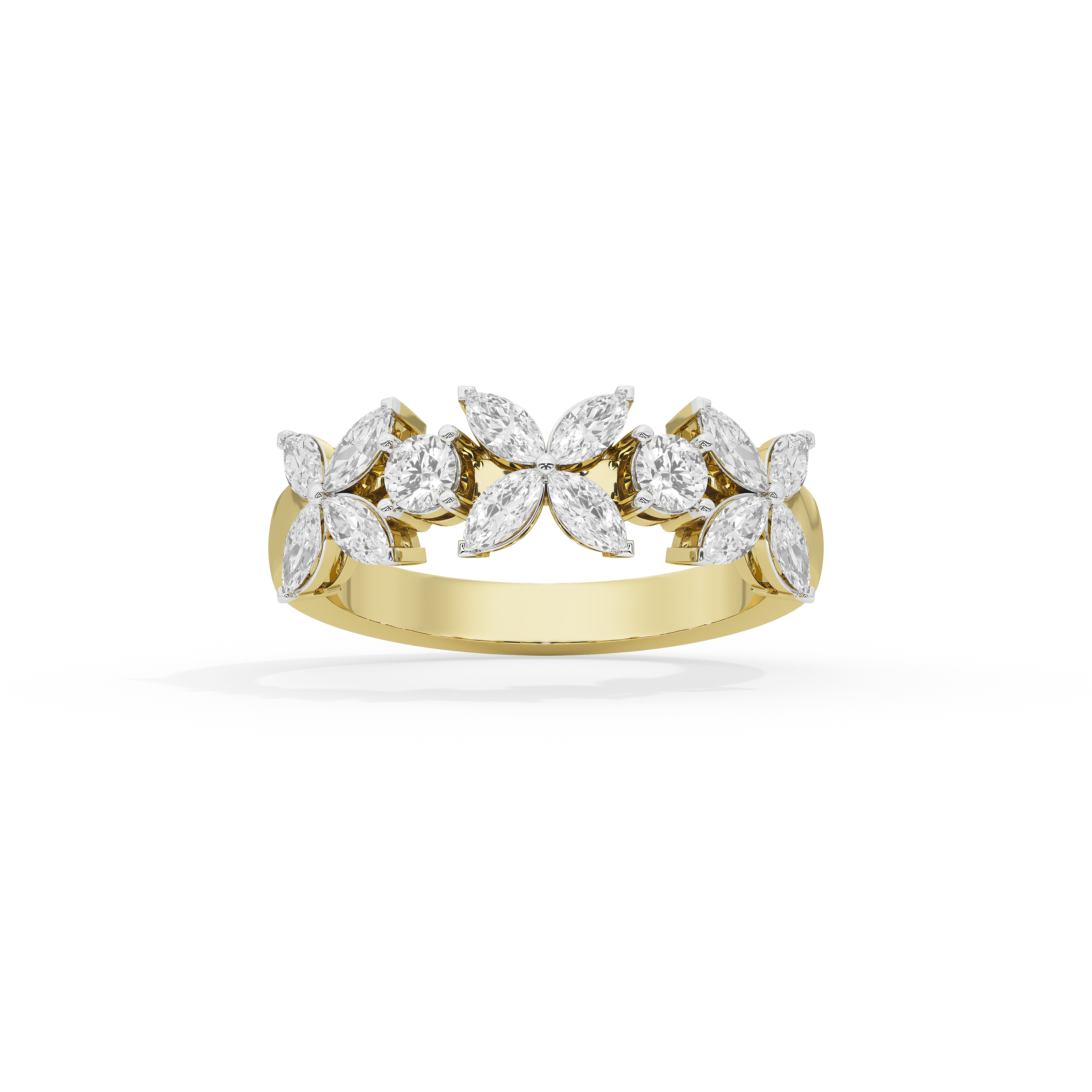 Marquise Burst Statement Ring