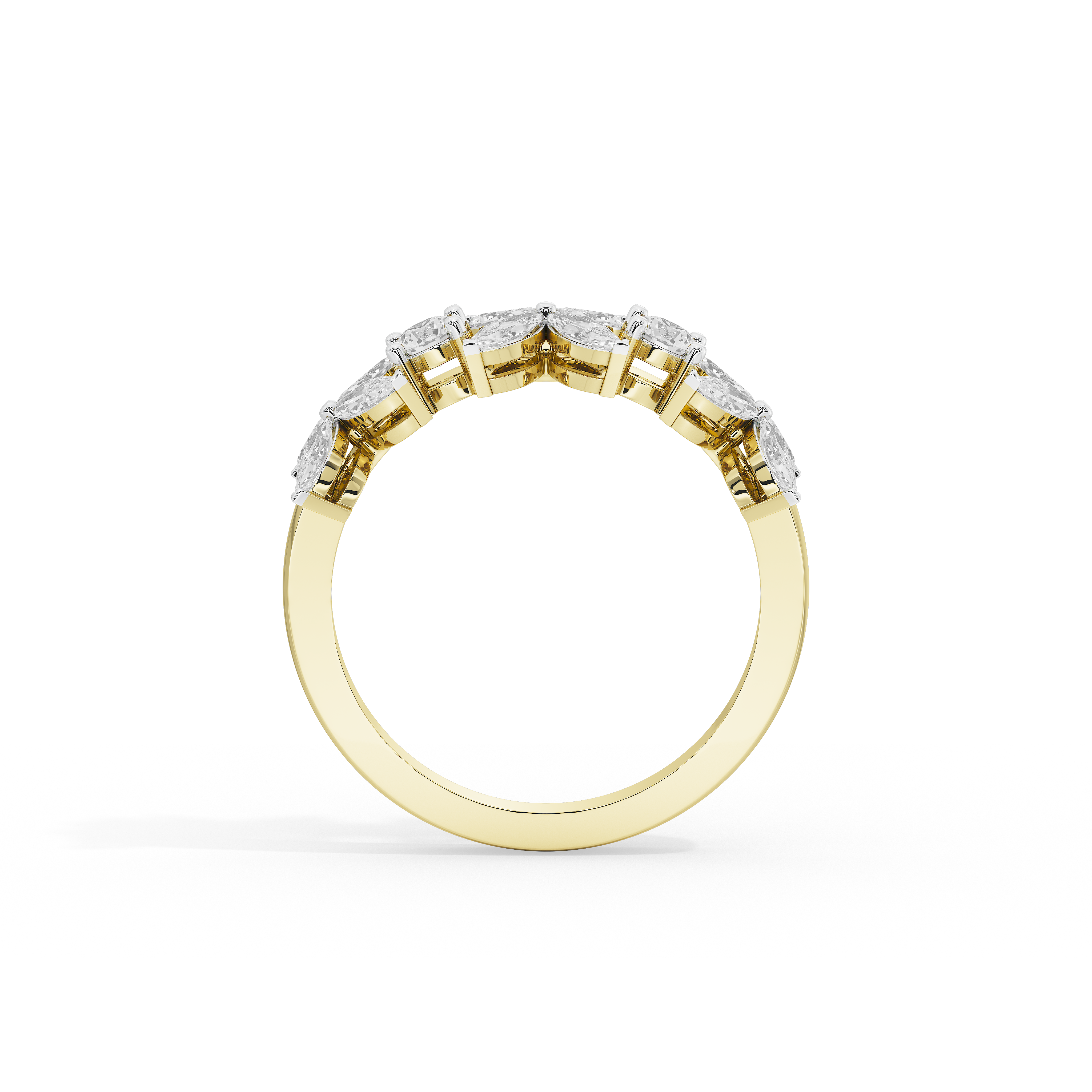Marquise Burst Statement Ring