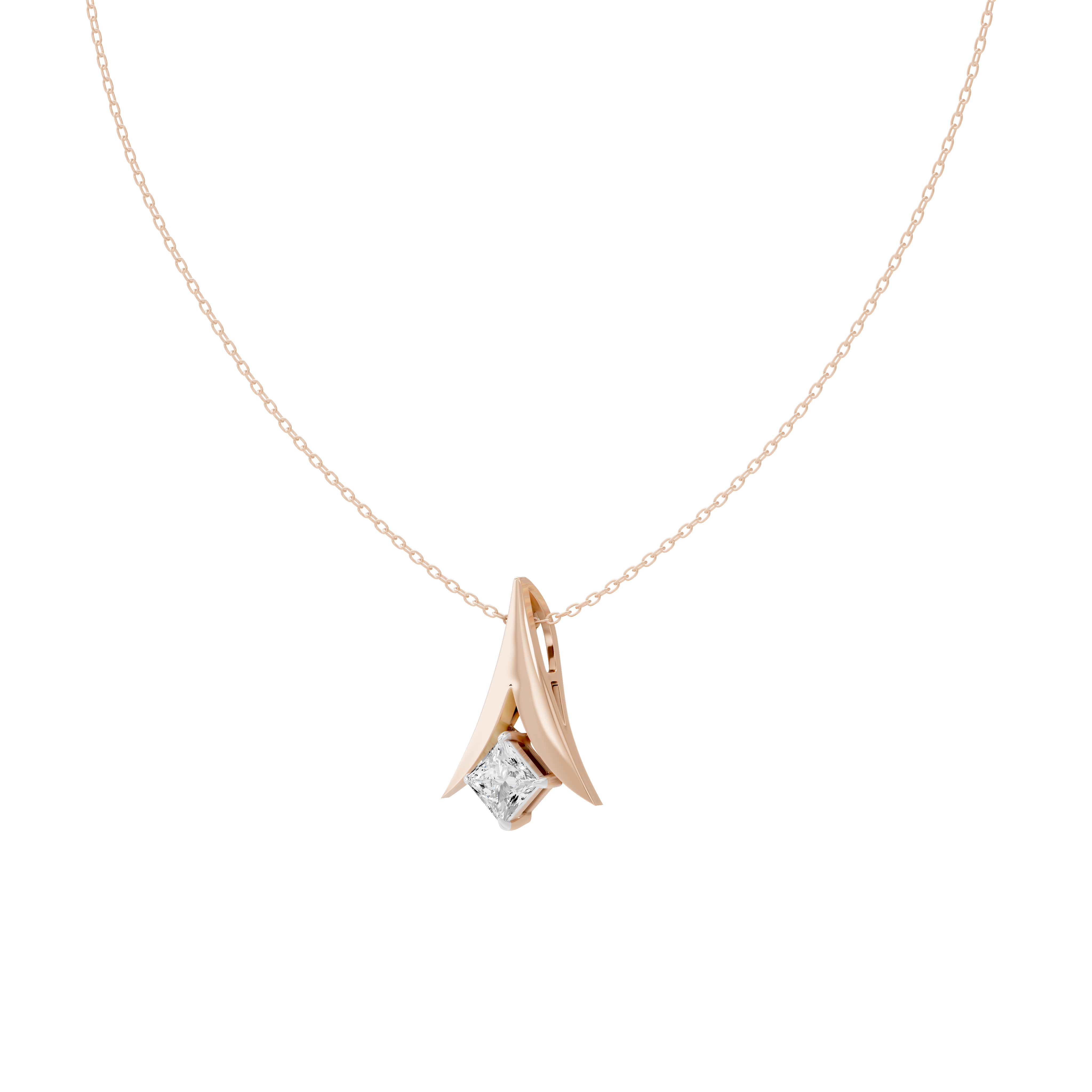 Solitaire Spark Pendant