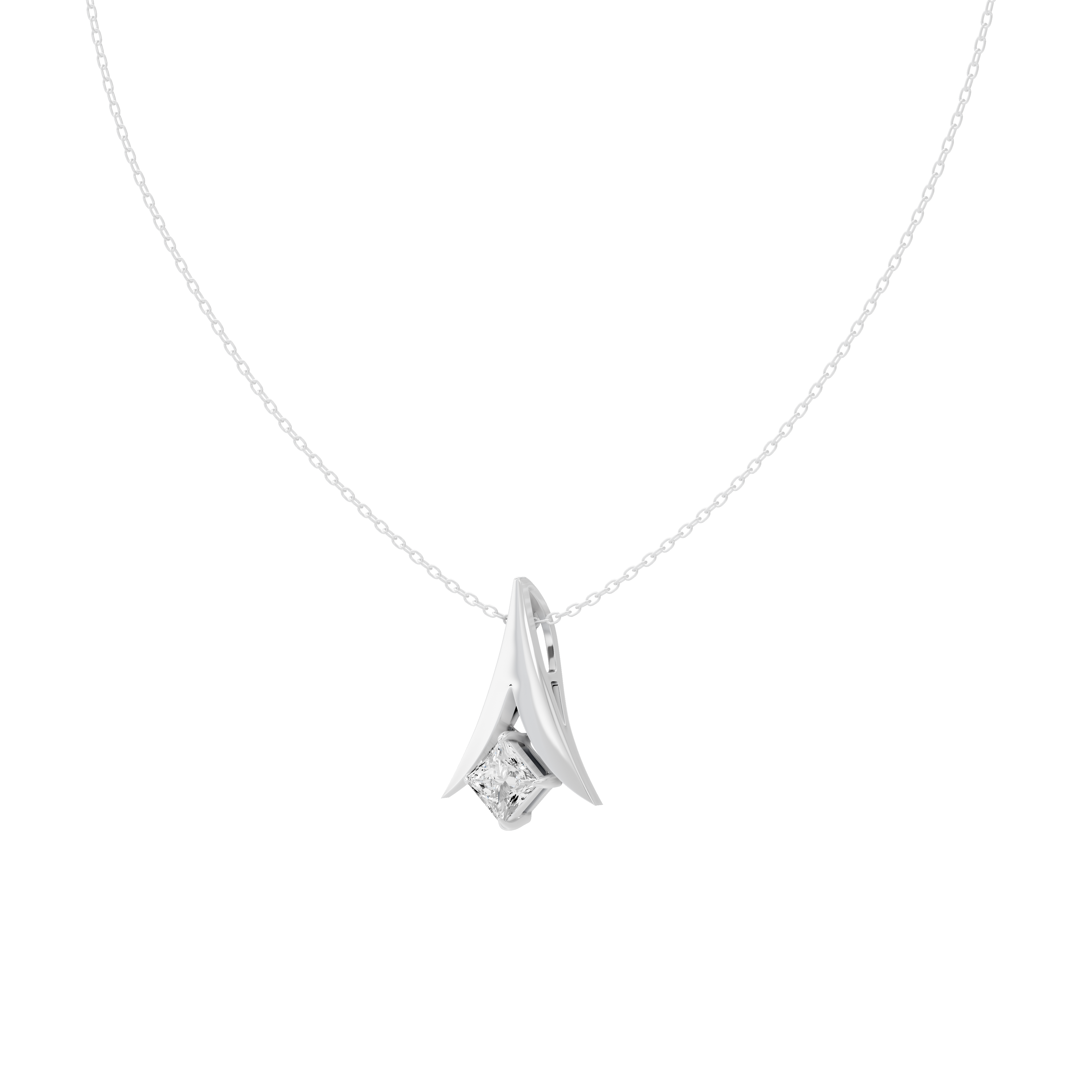 Solitaire Spark Pendant