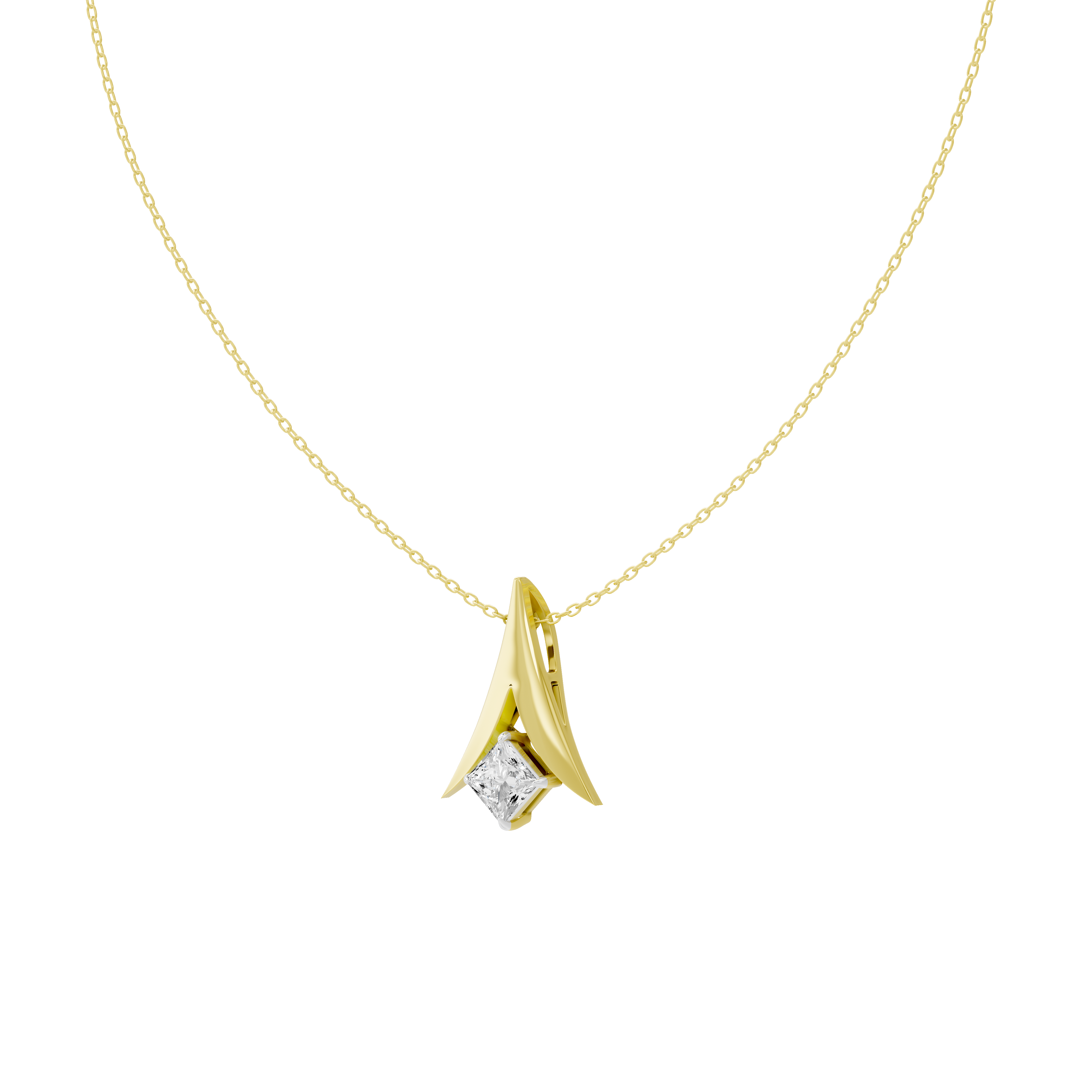 Solitaire Spark Pendant