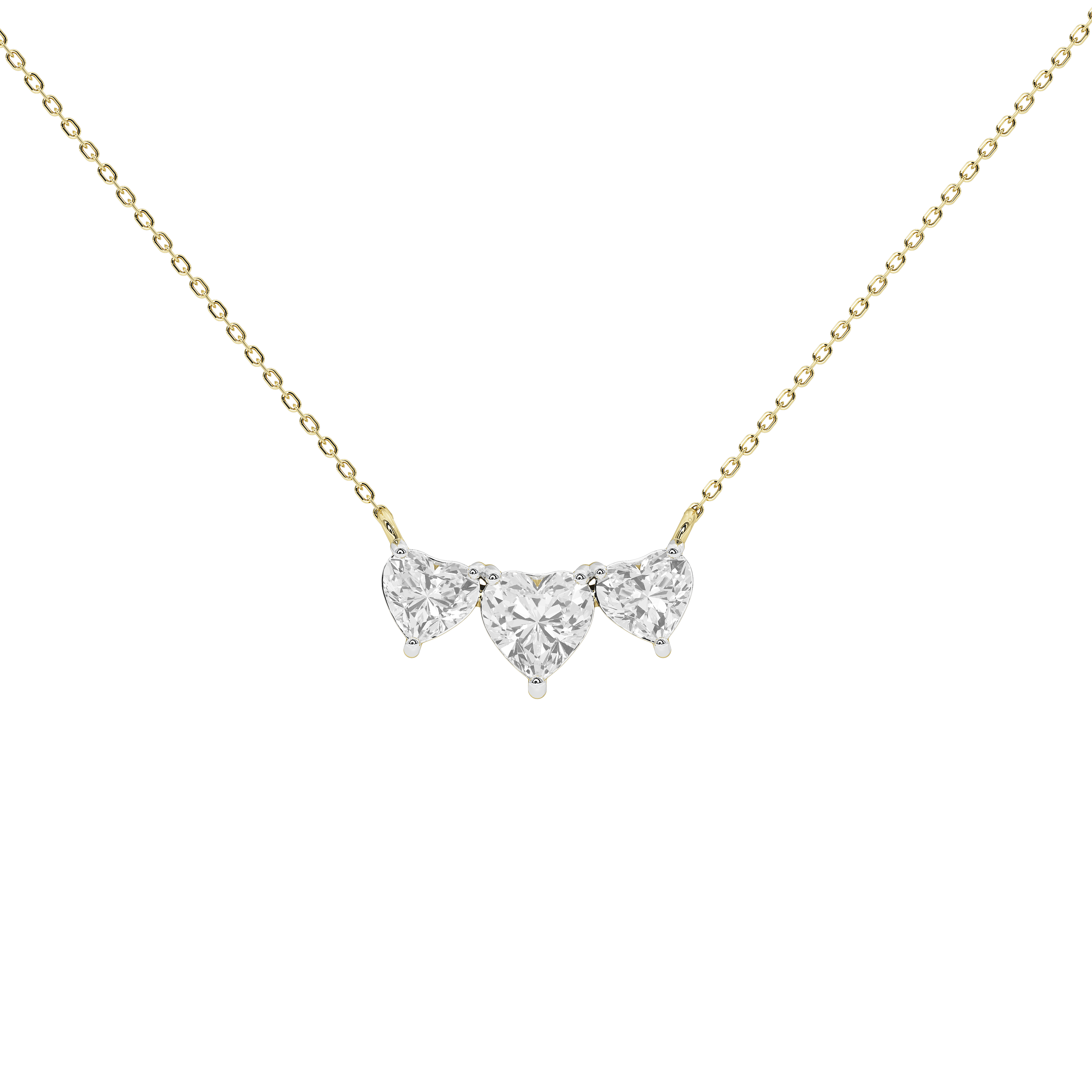 Twin Heartline Pendant