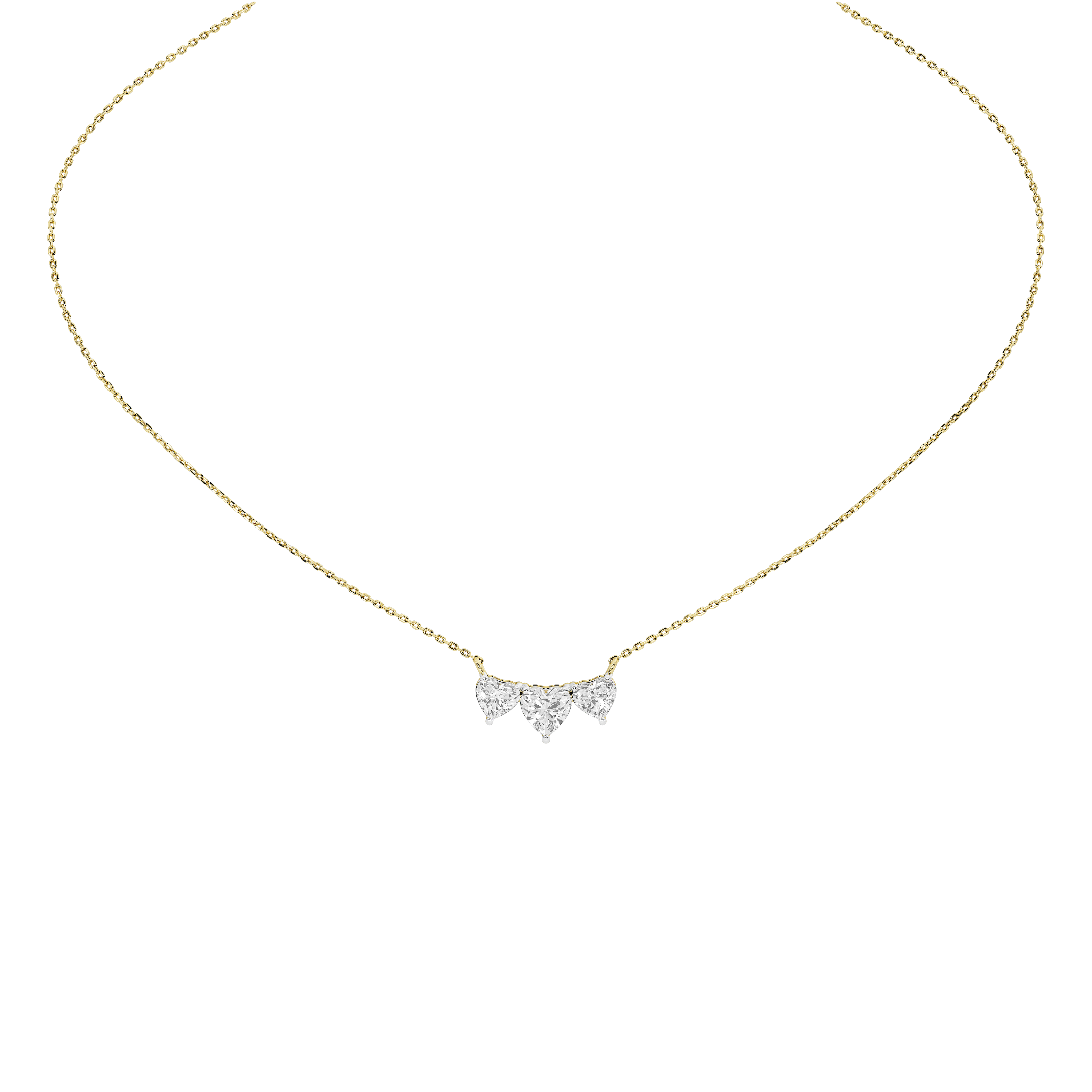 Twin Heartline Pendant