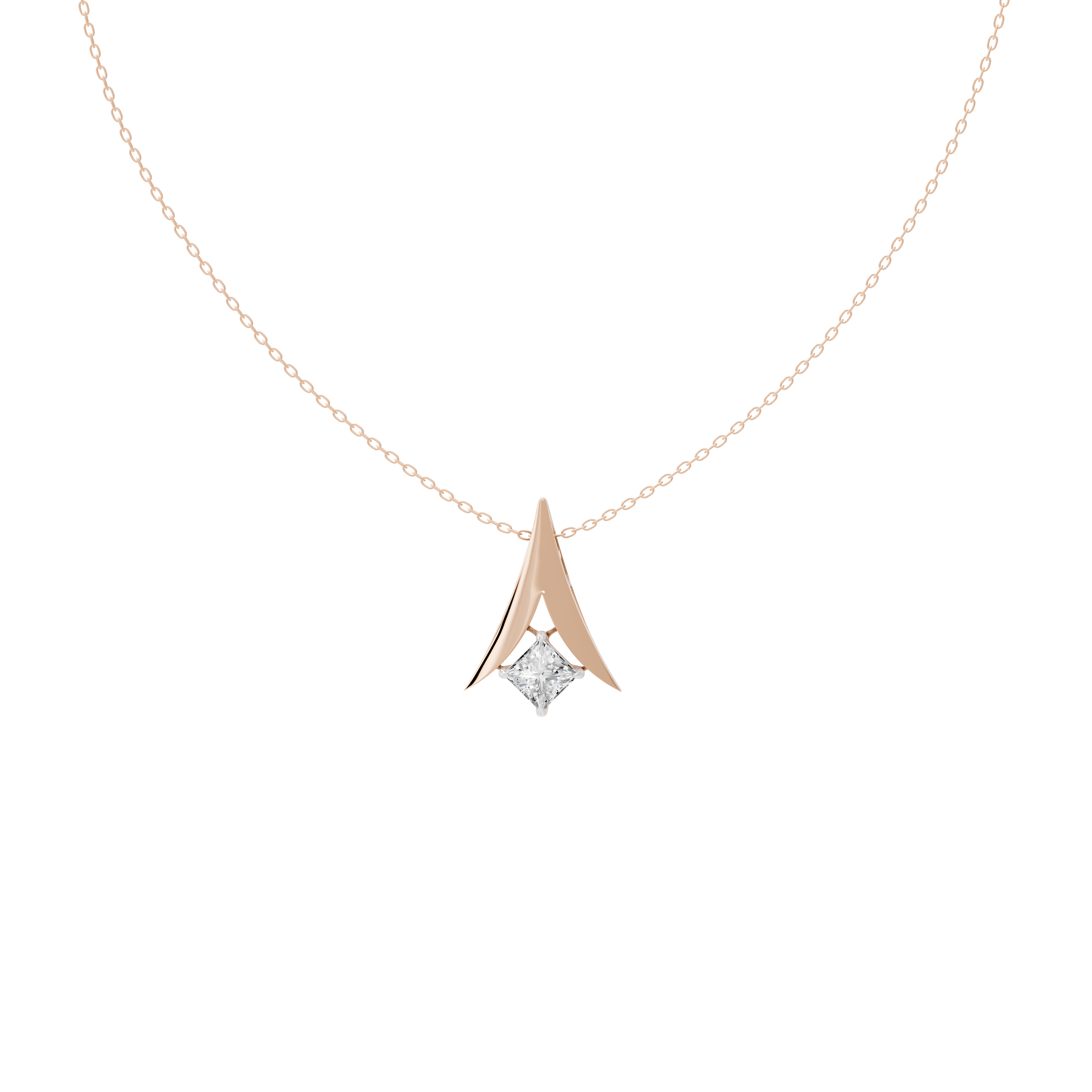 Solitaire Spark Pendant