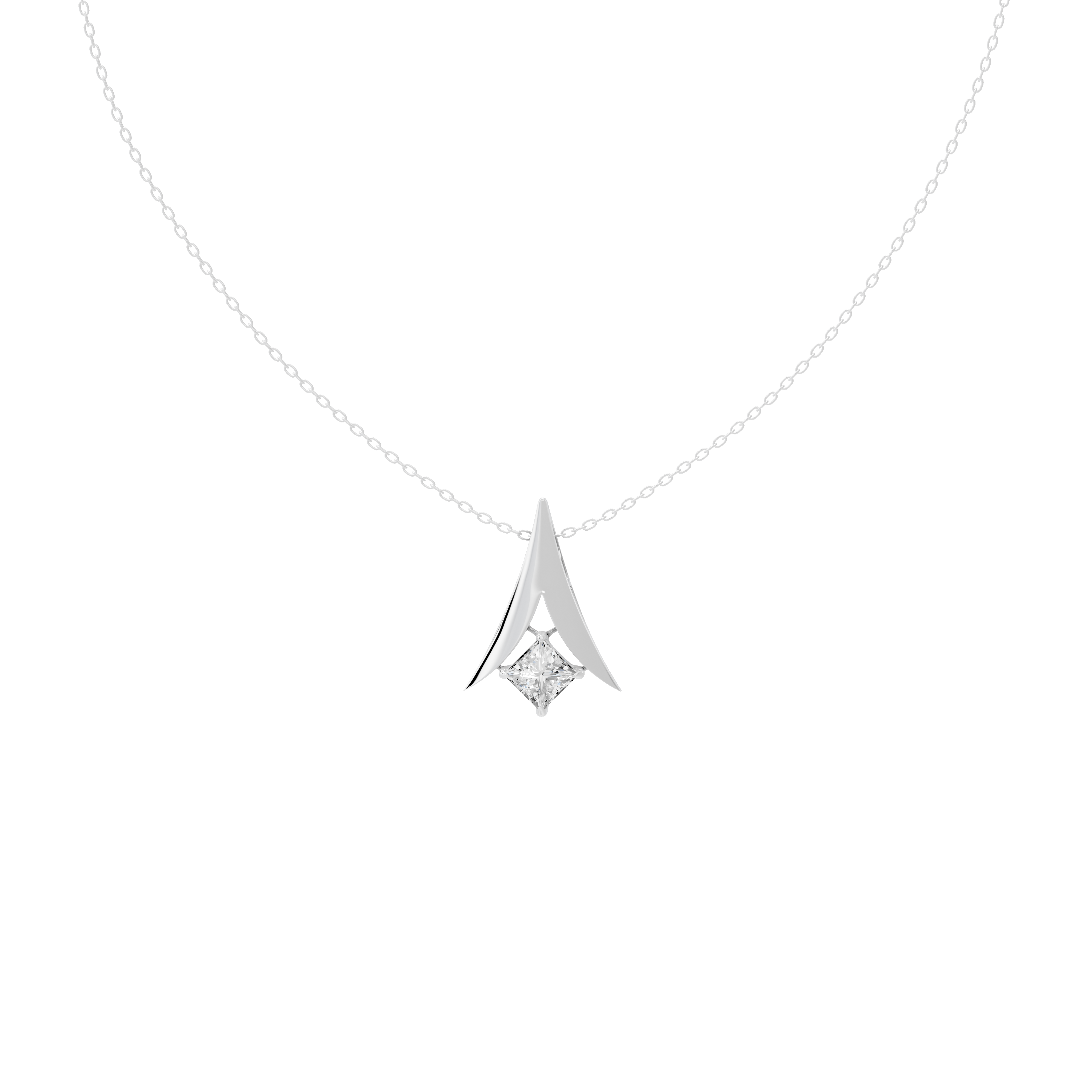 Solitaire Spark Pendant