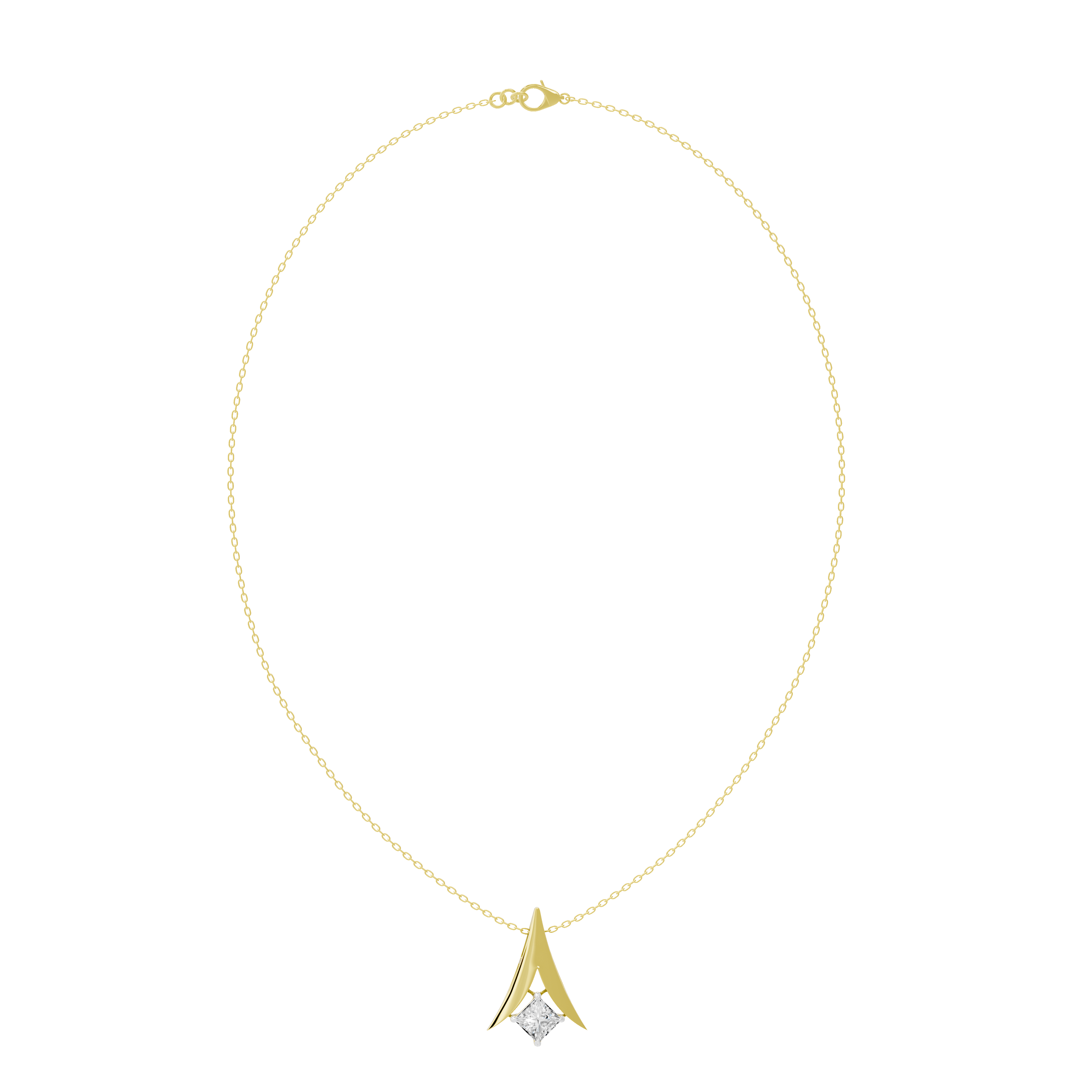 Solitaire Spark Pendant