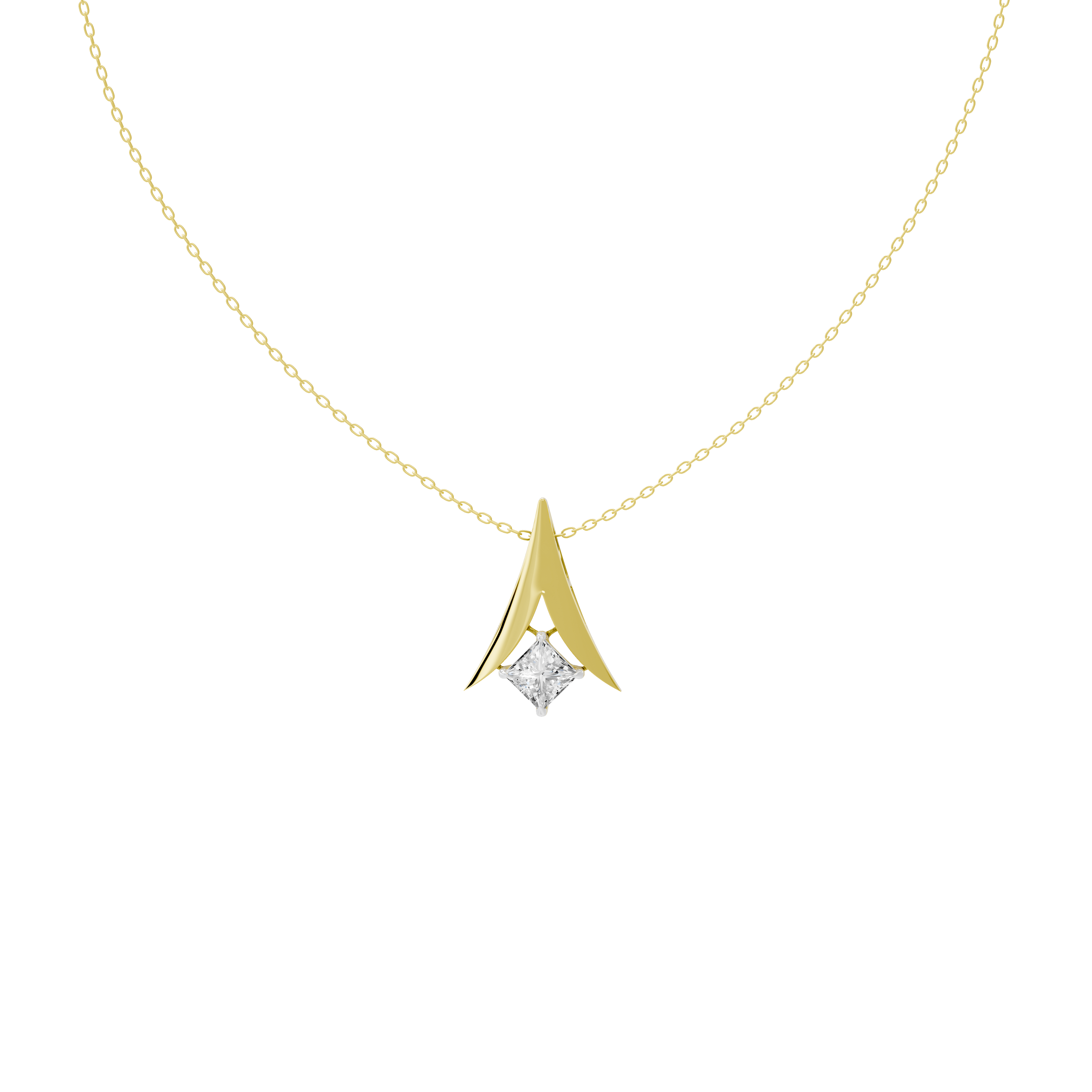 Solitaire Spark Pendant
