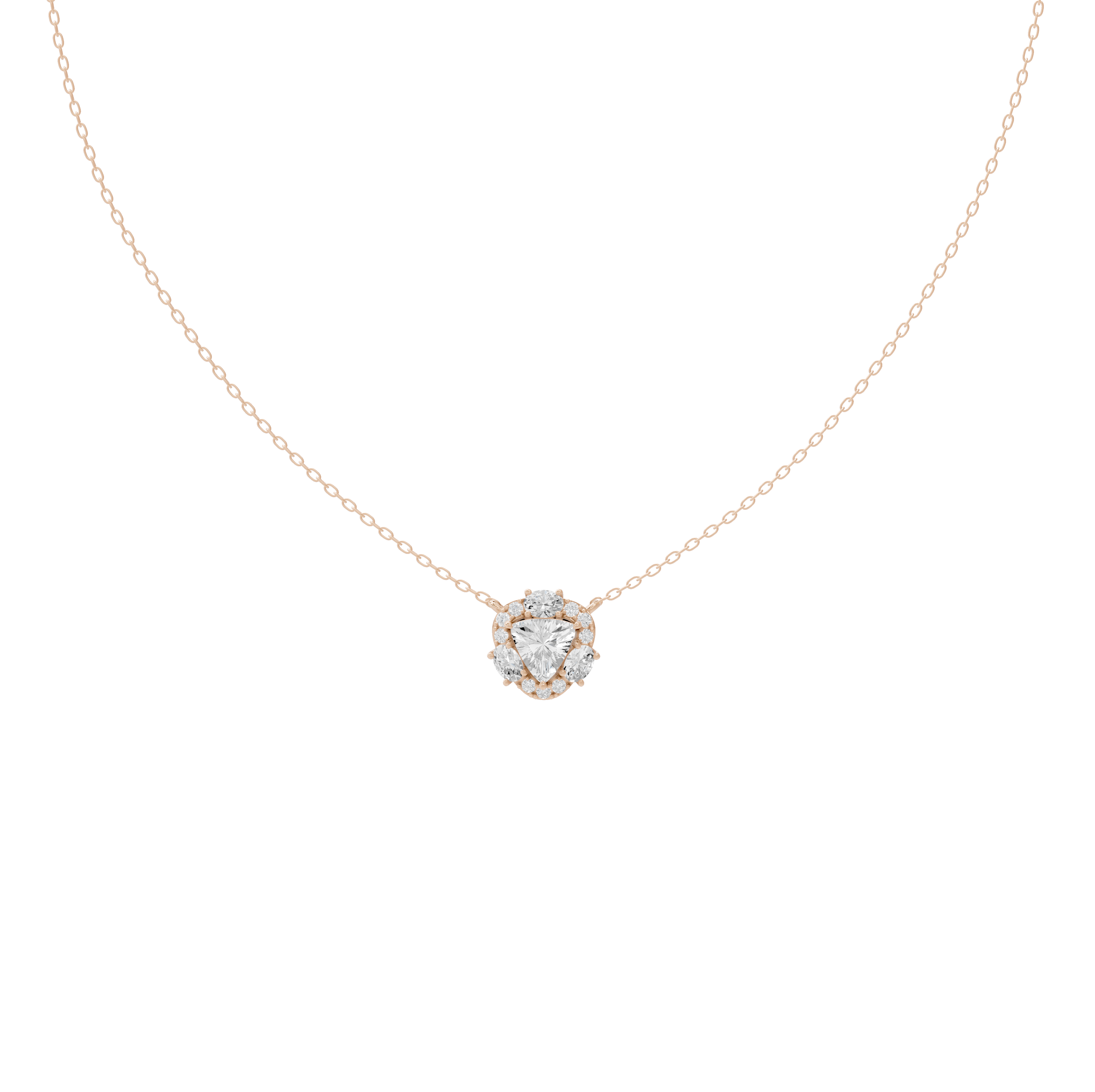 Oval Drop Pendant