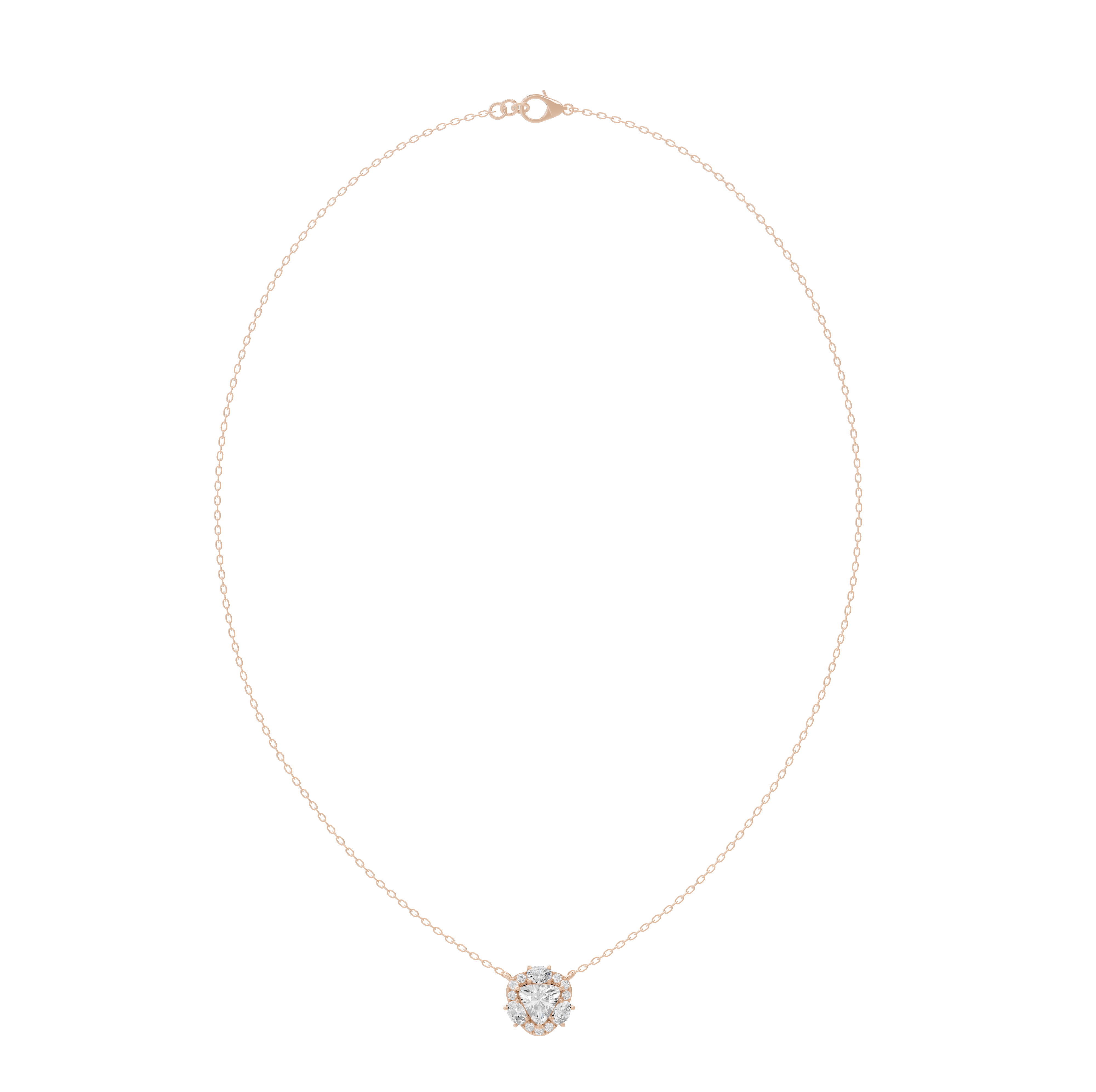 Oval Drop Pendant