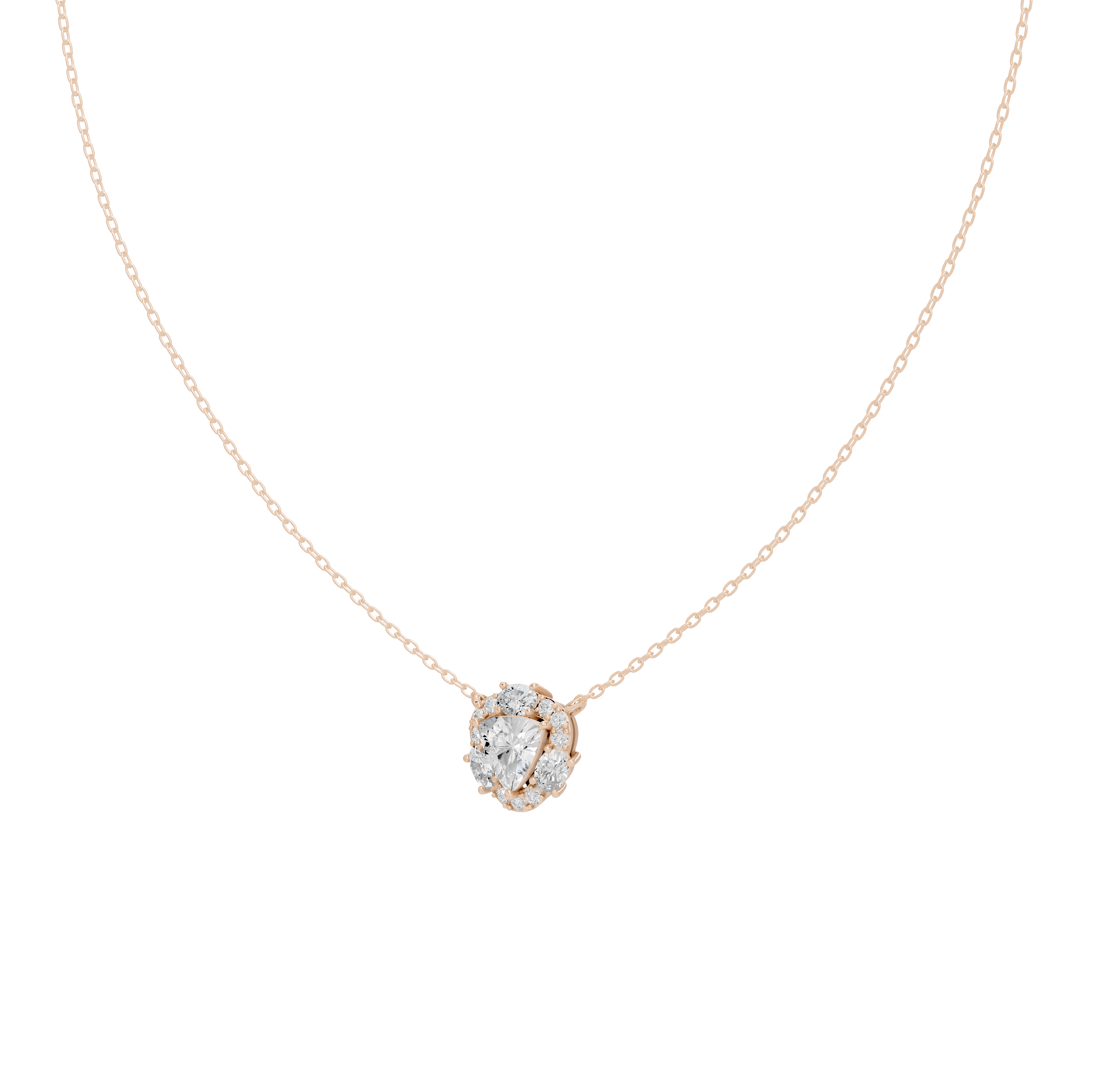 Oval Drop Pendant