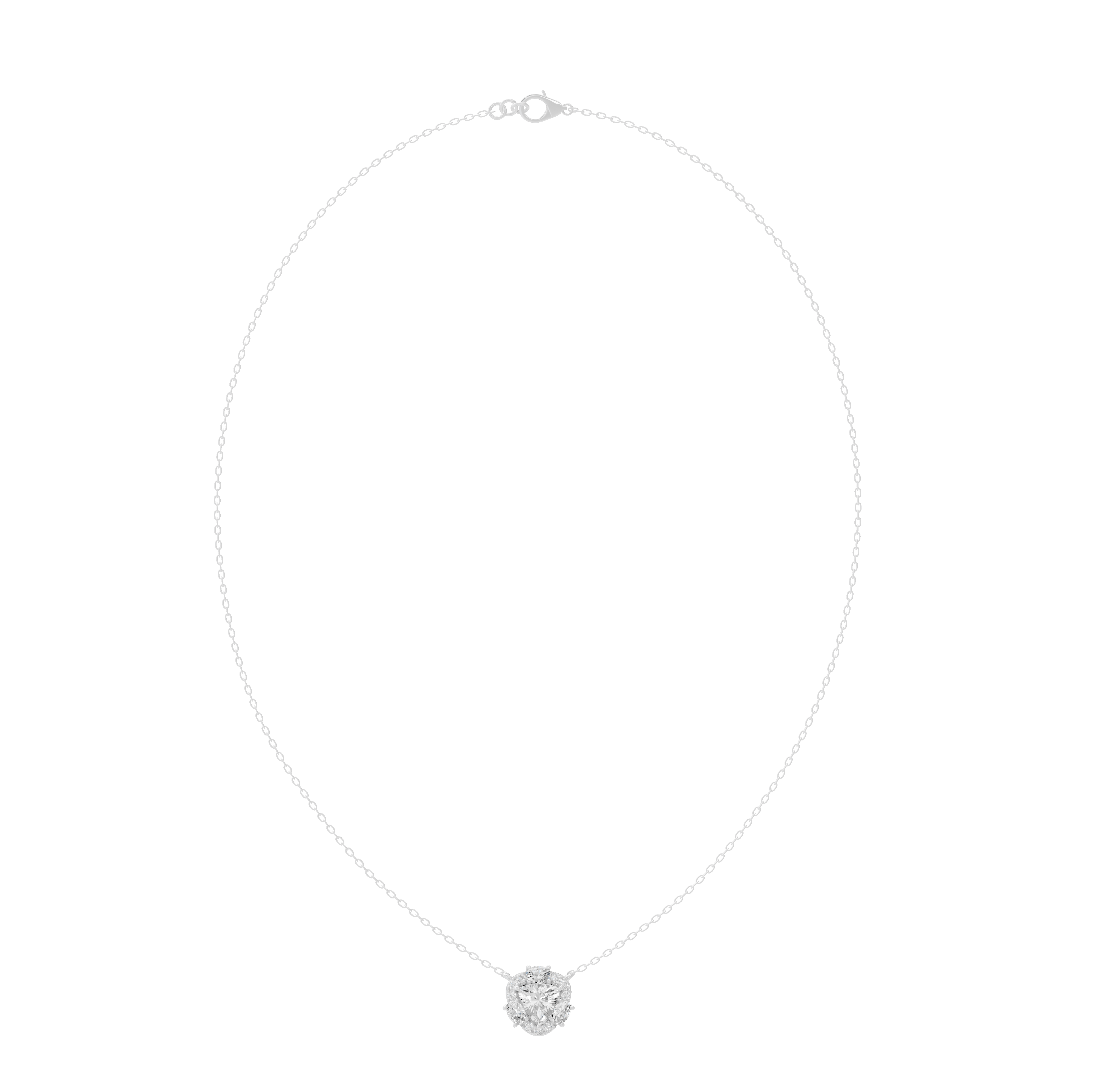 Oval Drop Pendant