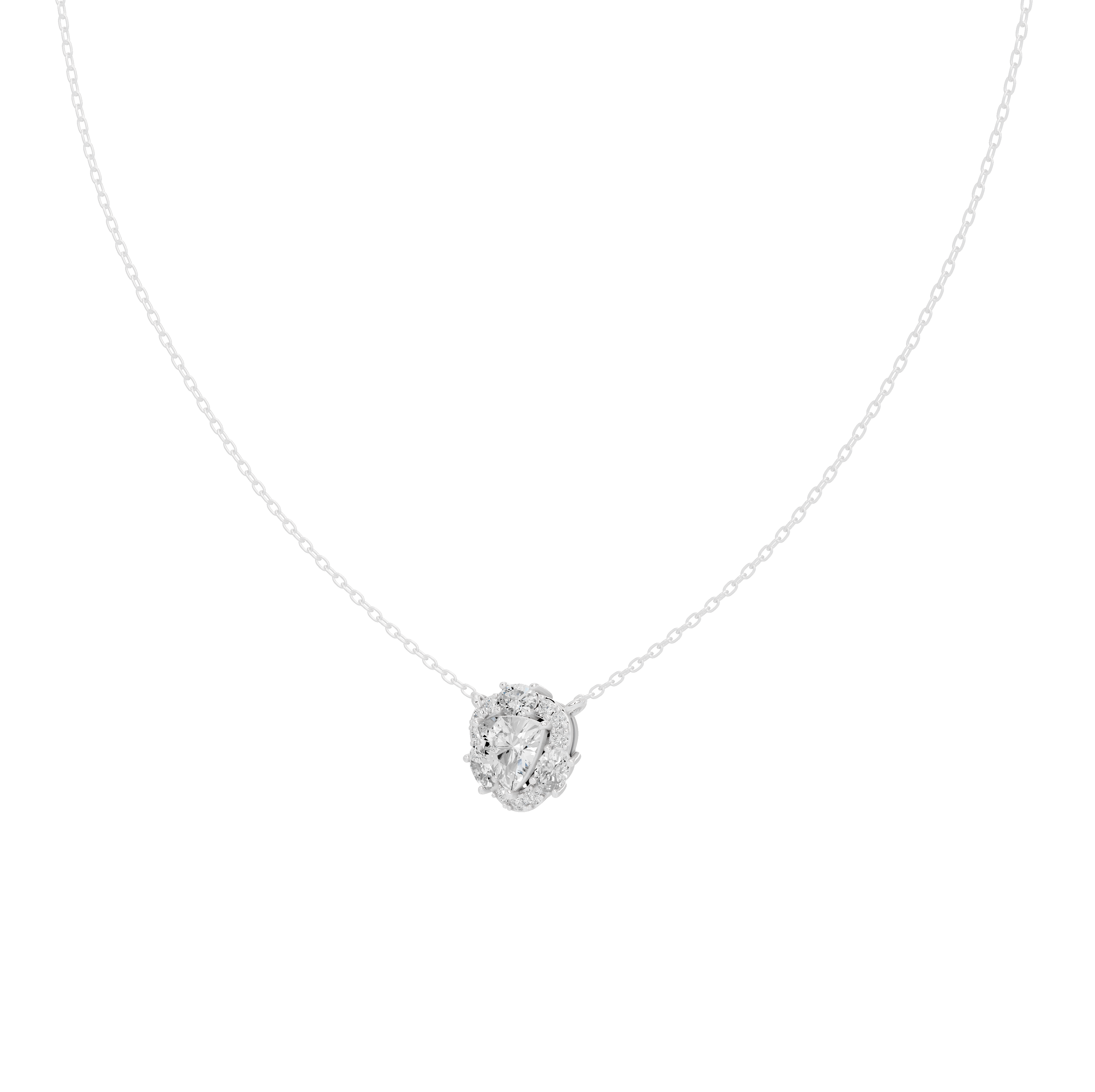 Oval Drop Pendant