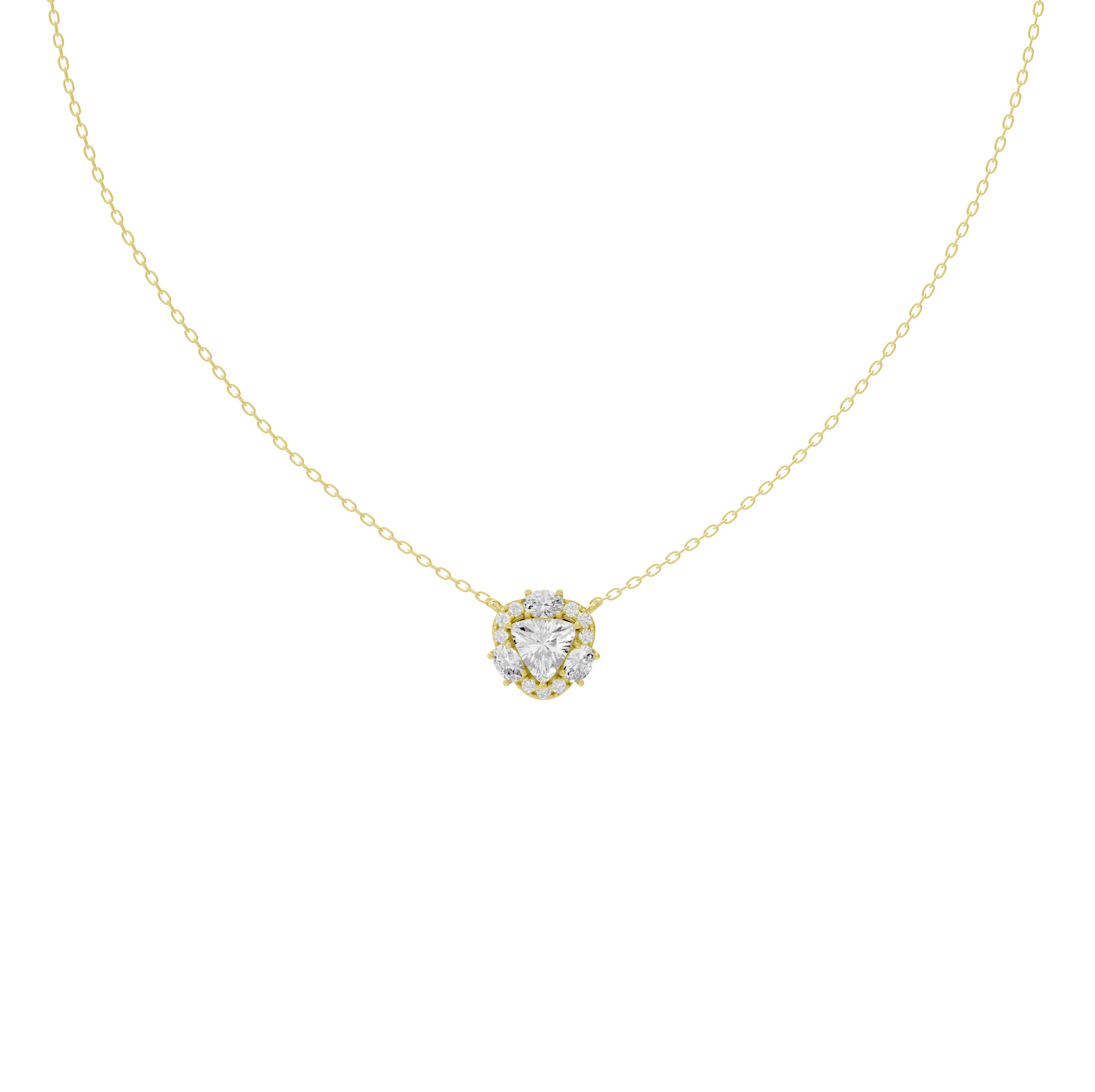 Oval Drop Pendant