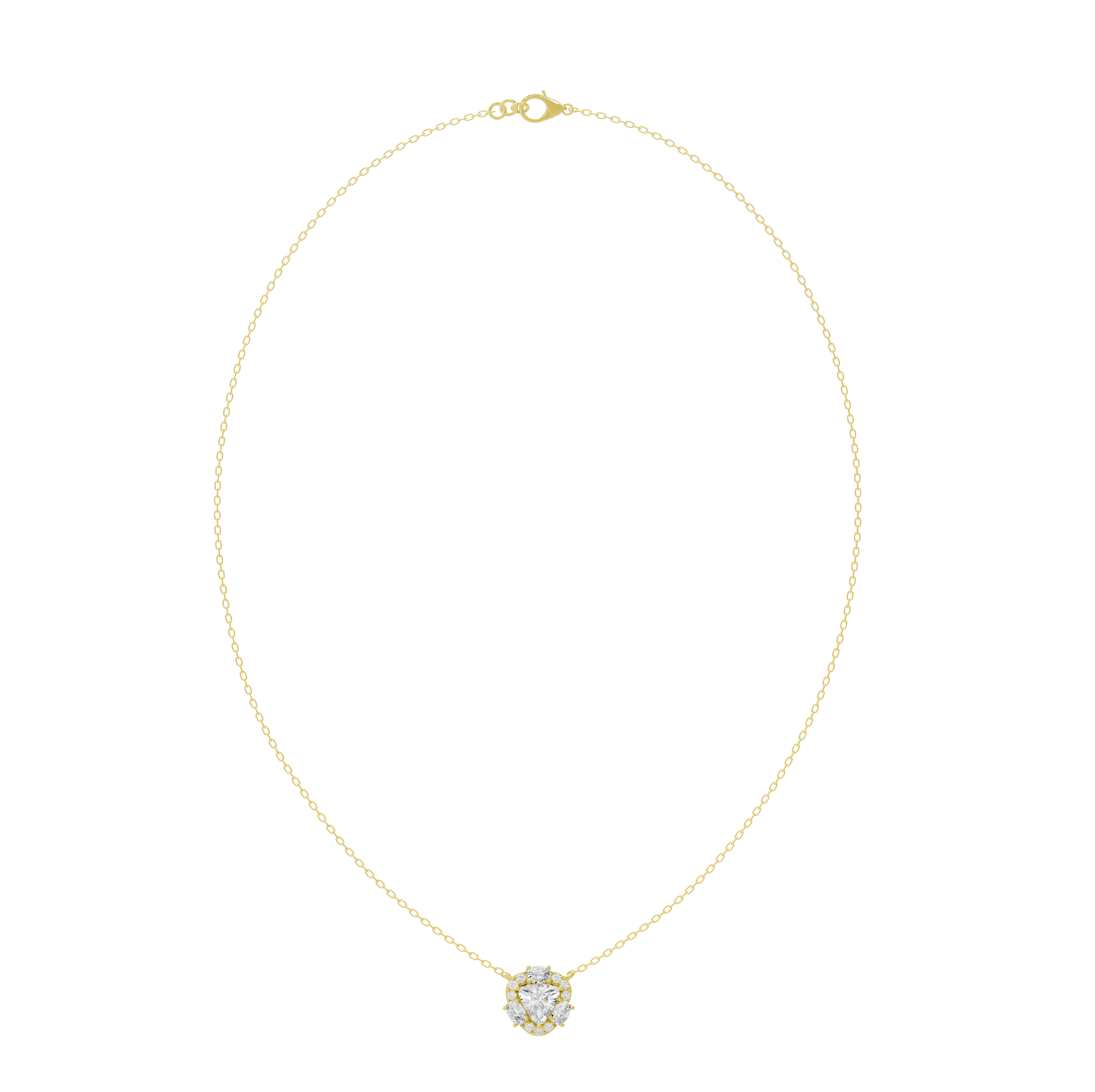 Oval Drop Pendant