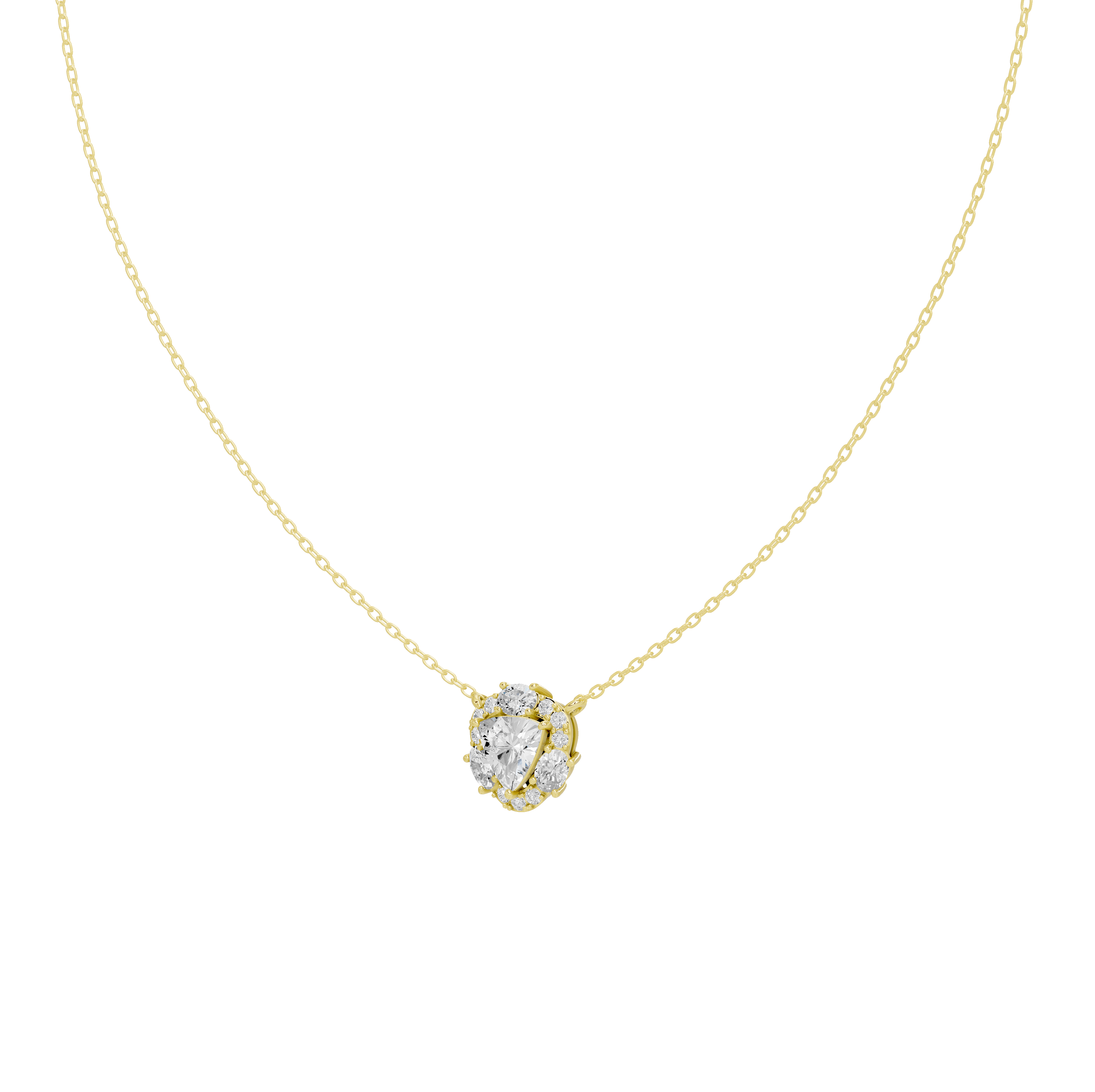 Oval Drop Pendant