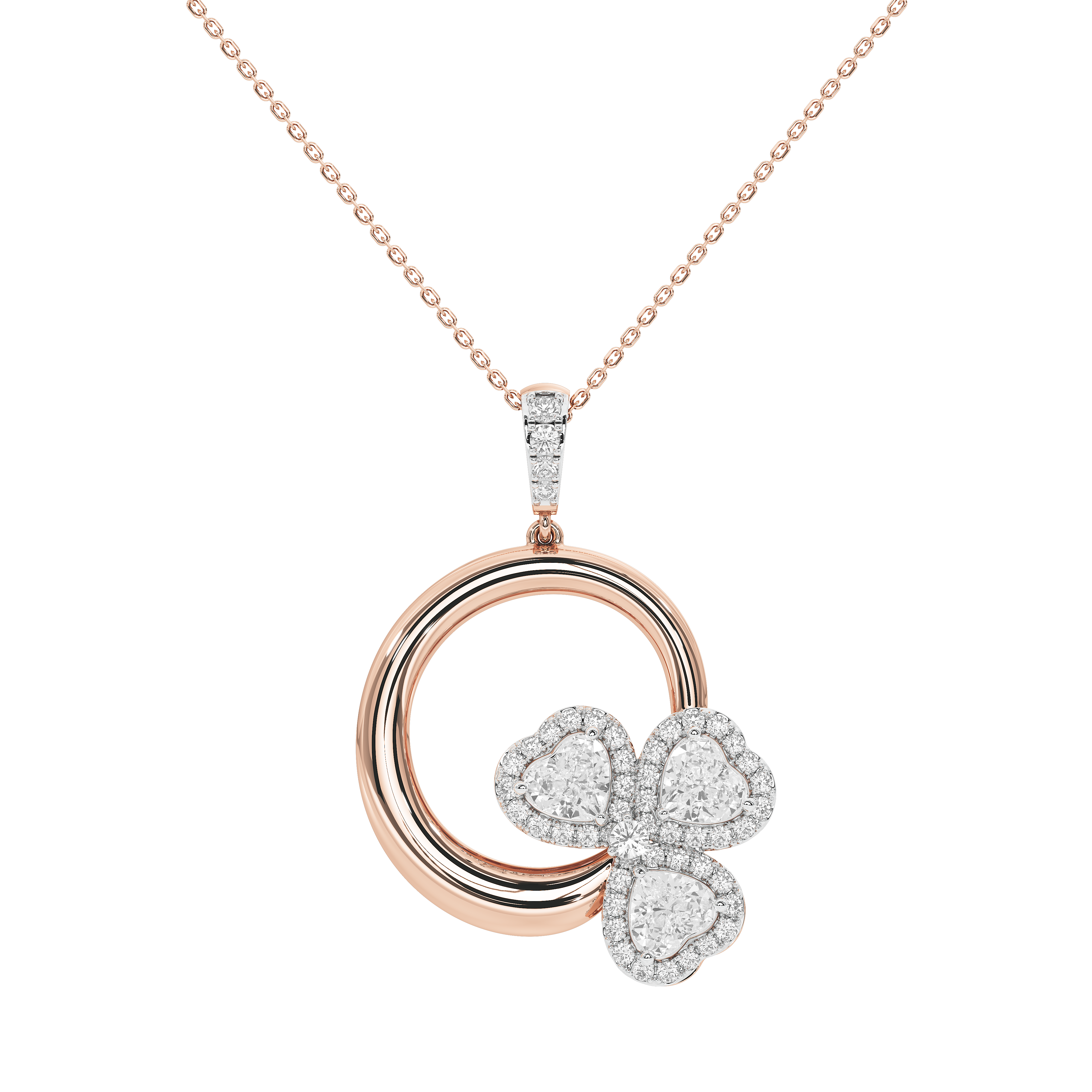 Heart Halo Pendant