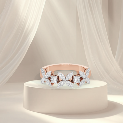 Marquise Burst Statement Ring