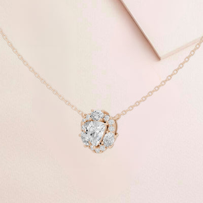 Oval Drop Pendant